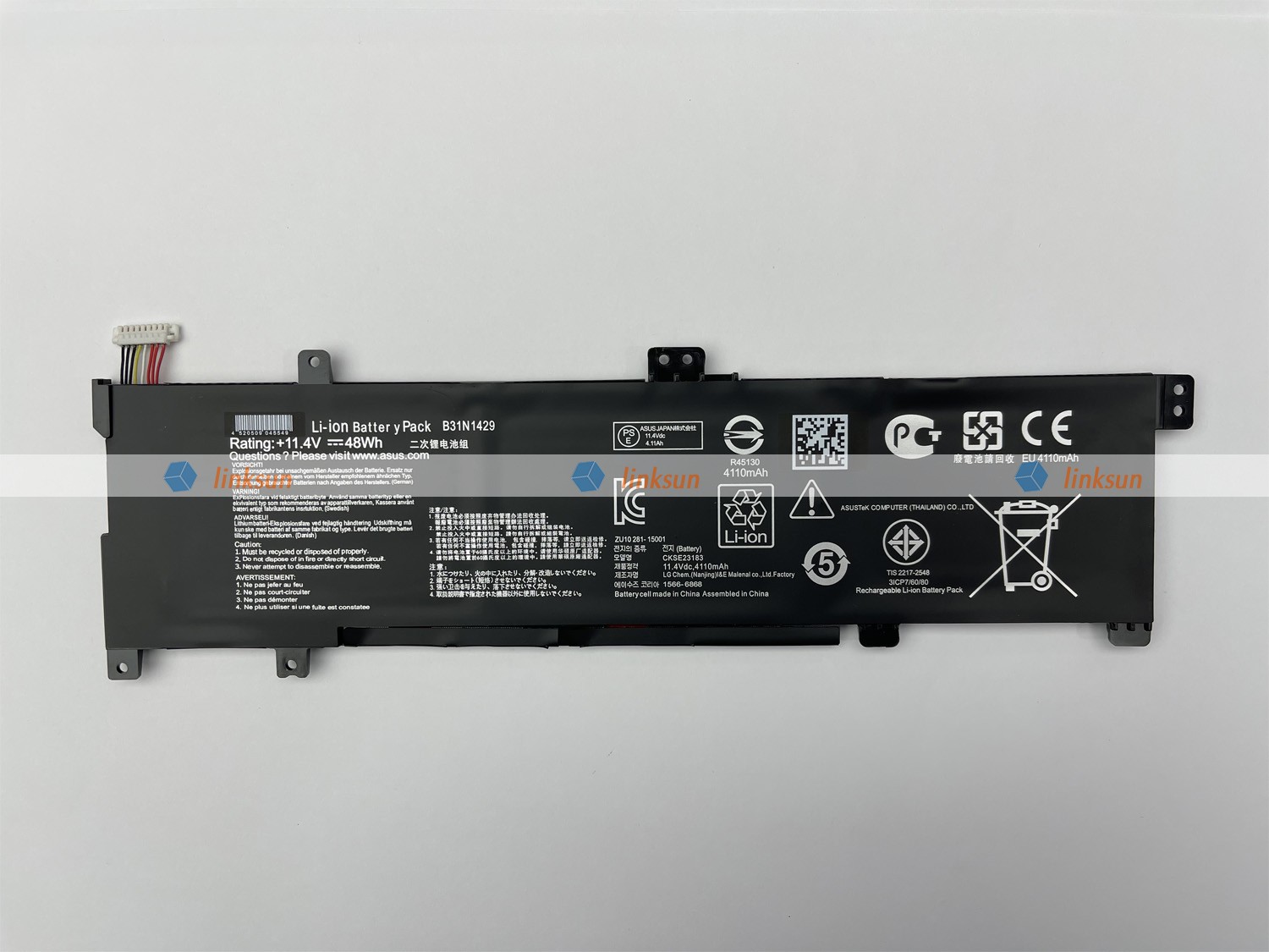 B31N1429 battery front