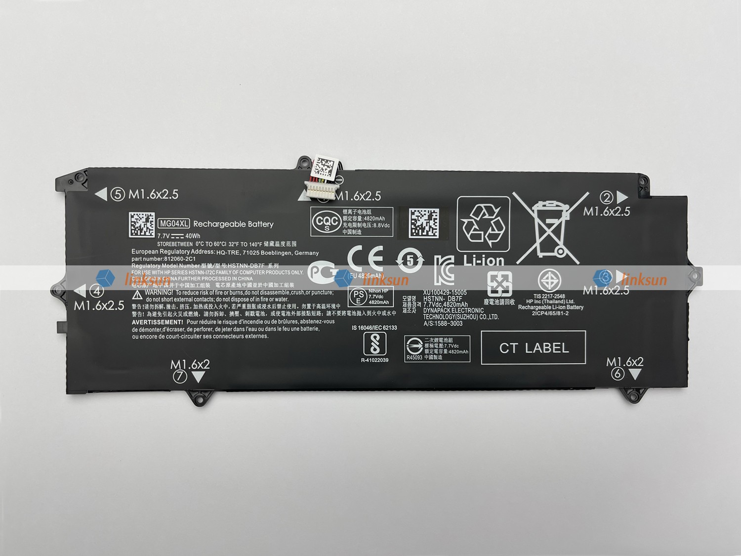 MG04XL laptop battery front