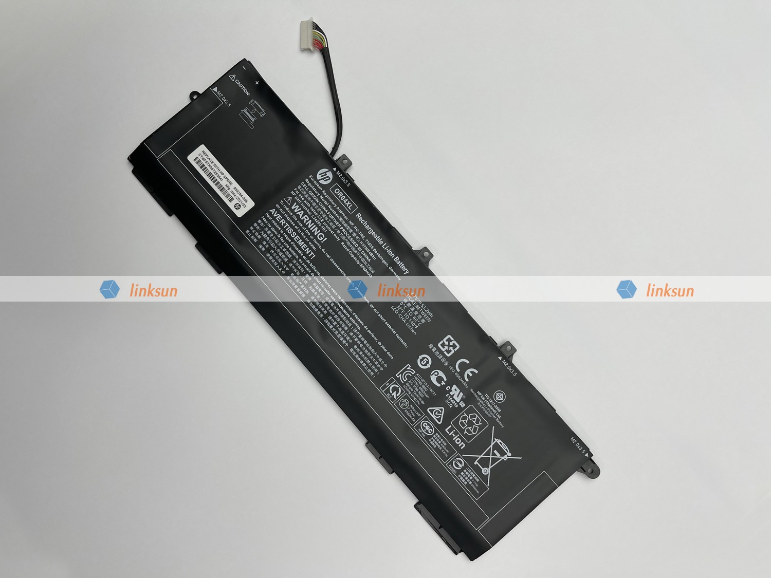 HP OR04XL battery inclined
