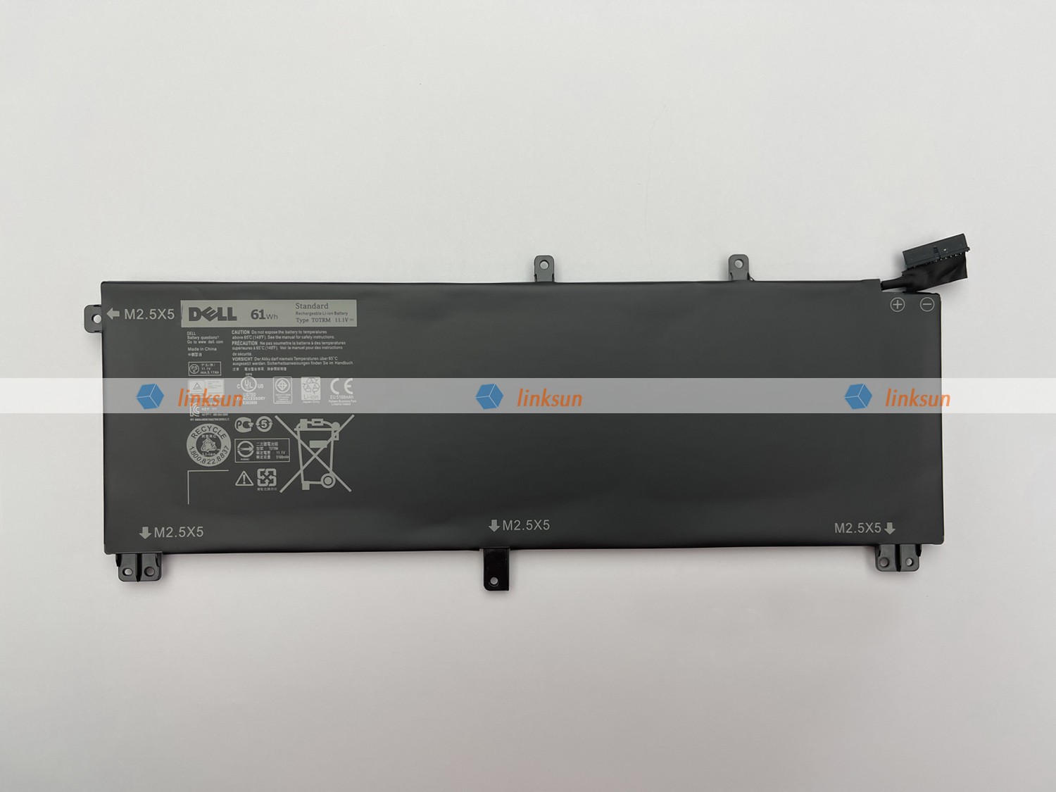 Dell T0TRM battery front