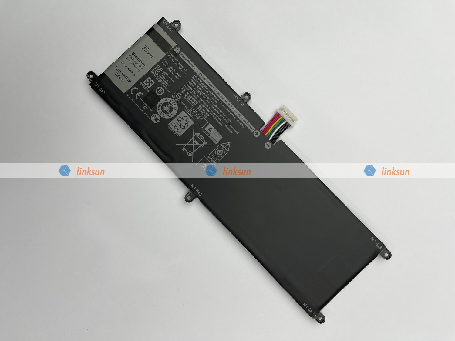 VHR5P laptop battery inclined