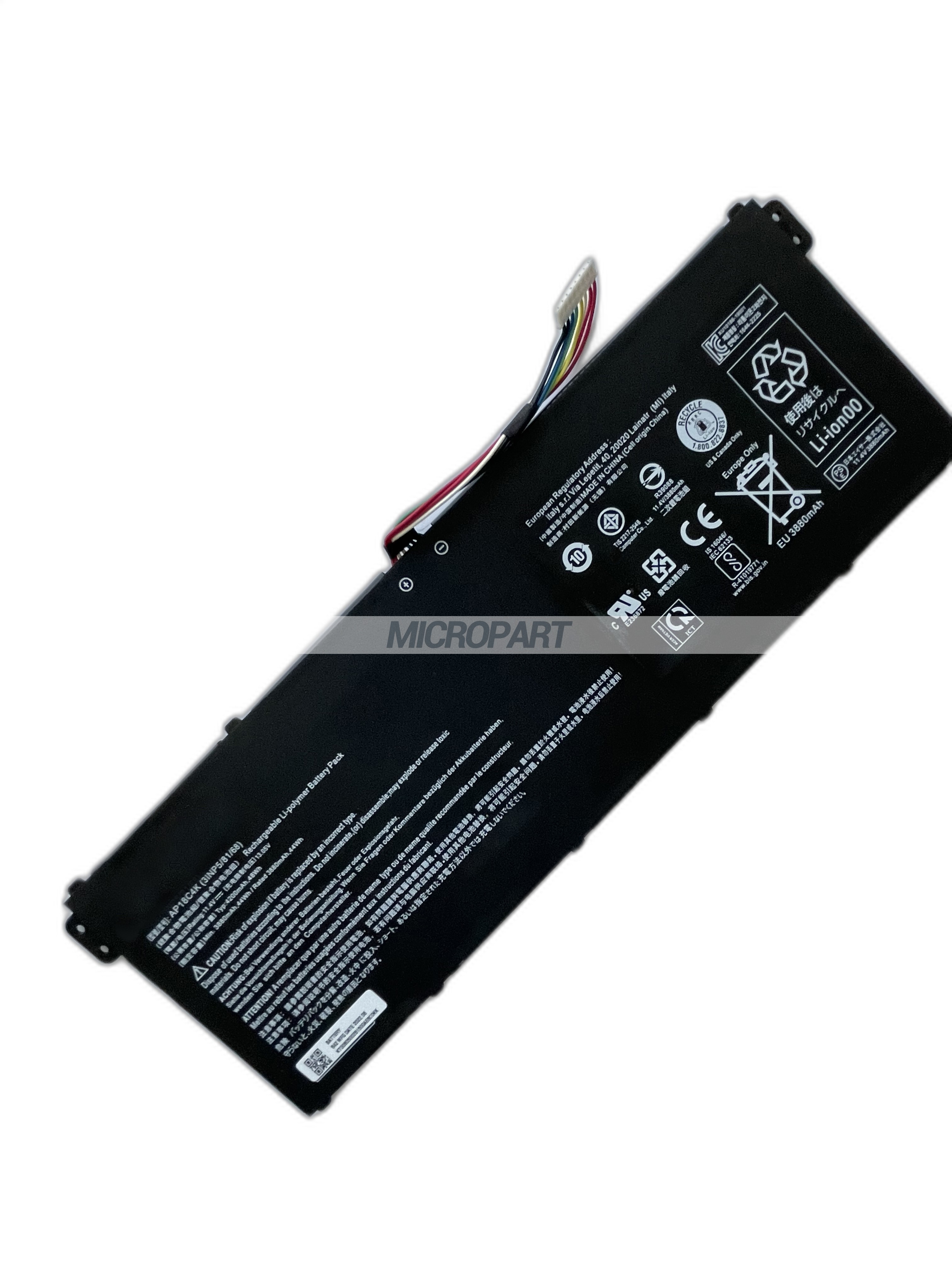 Li-polymer AP18C4K Laptop Battery Replacement for Aspire 5 A515-44G Aspire 5 A515-54G