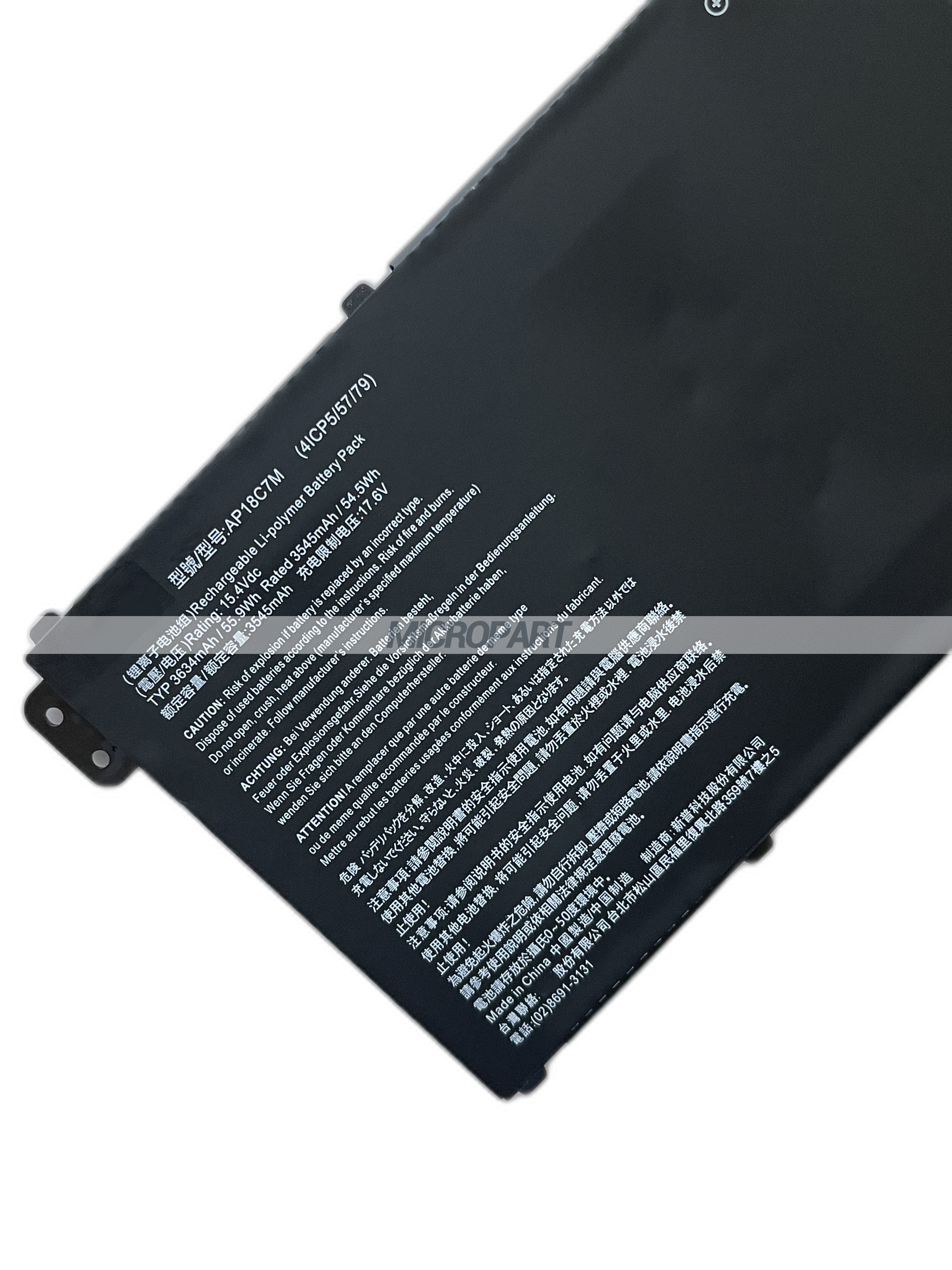 Li-polymer AP18C7M Laptop Battery Replacement for Spin 5 SP513-54N Swift 3 SF313-52 Swift 5 SF514-54G