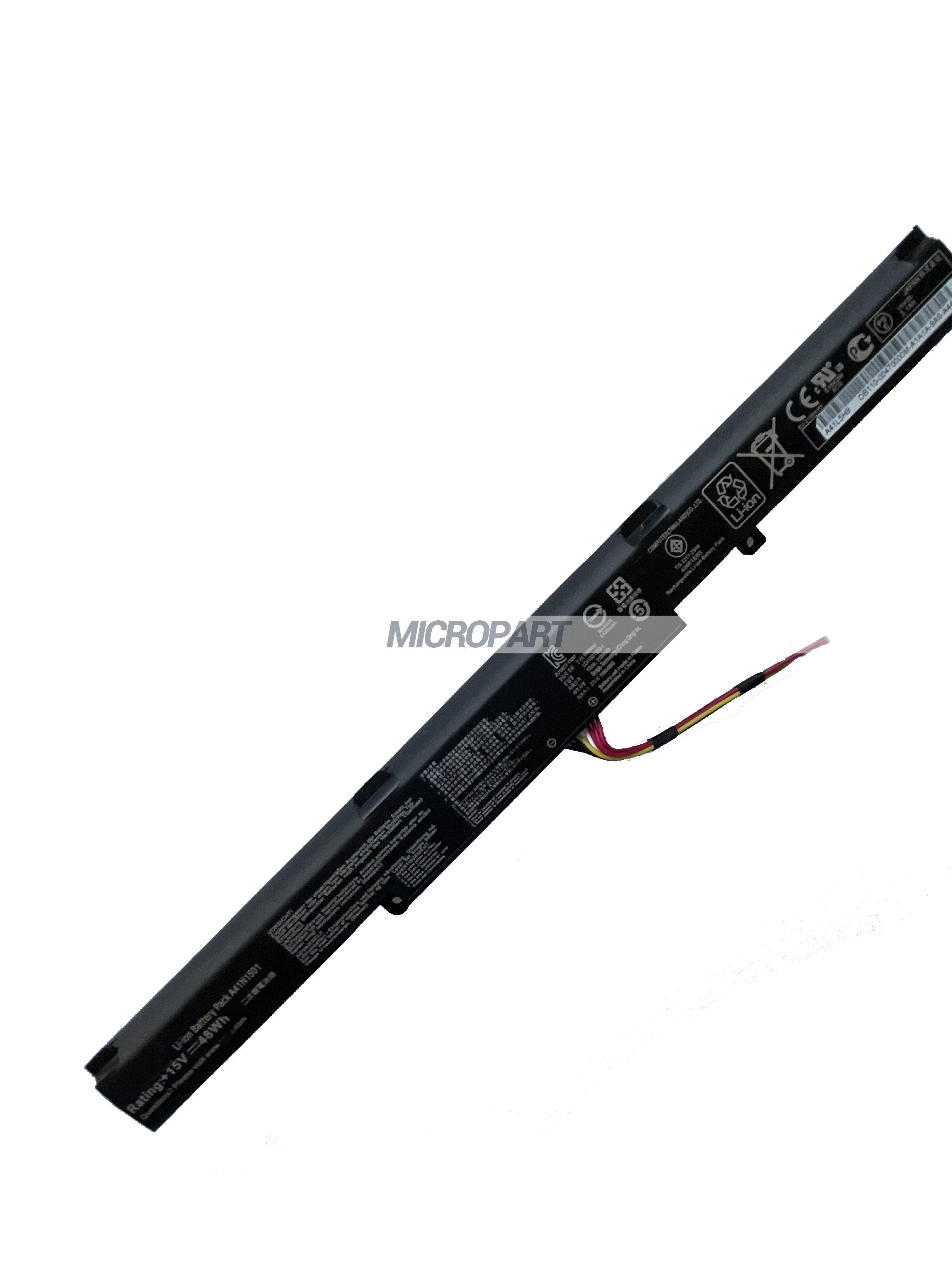 Li-ion A41N1501 Battery Replacement for ROG GL752VW VivoBook Pro N552VW N552VX N752VX Laptops