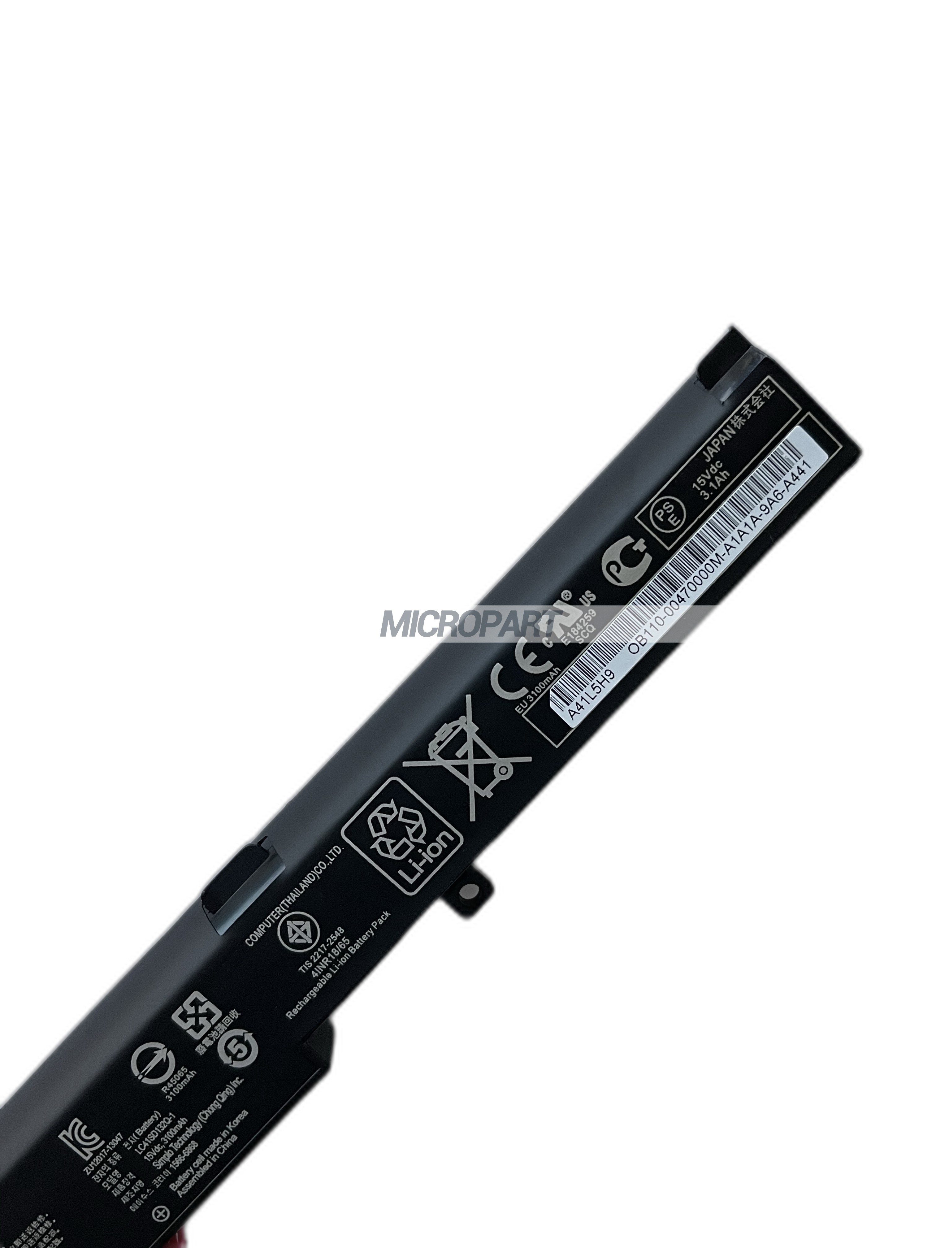 Li-ion A41N1501 Battery Replacement for ROG GL752VW VivoBook Pro N552VW N552VX N752VX Laptops