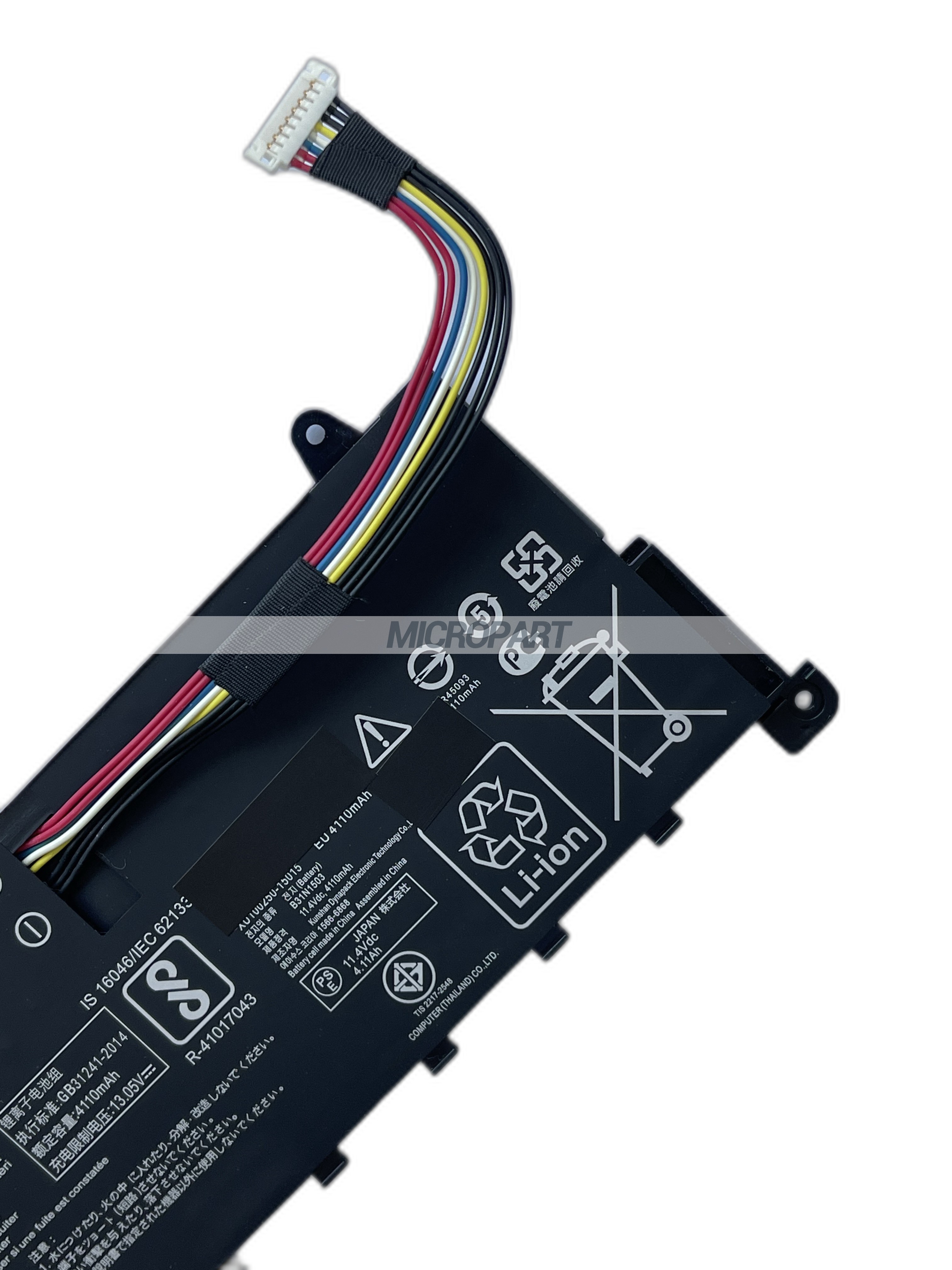 Li-ion B31N1503 Battery Replacement for EeeBook E202SA Laptops