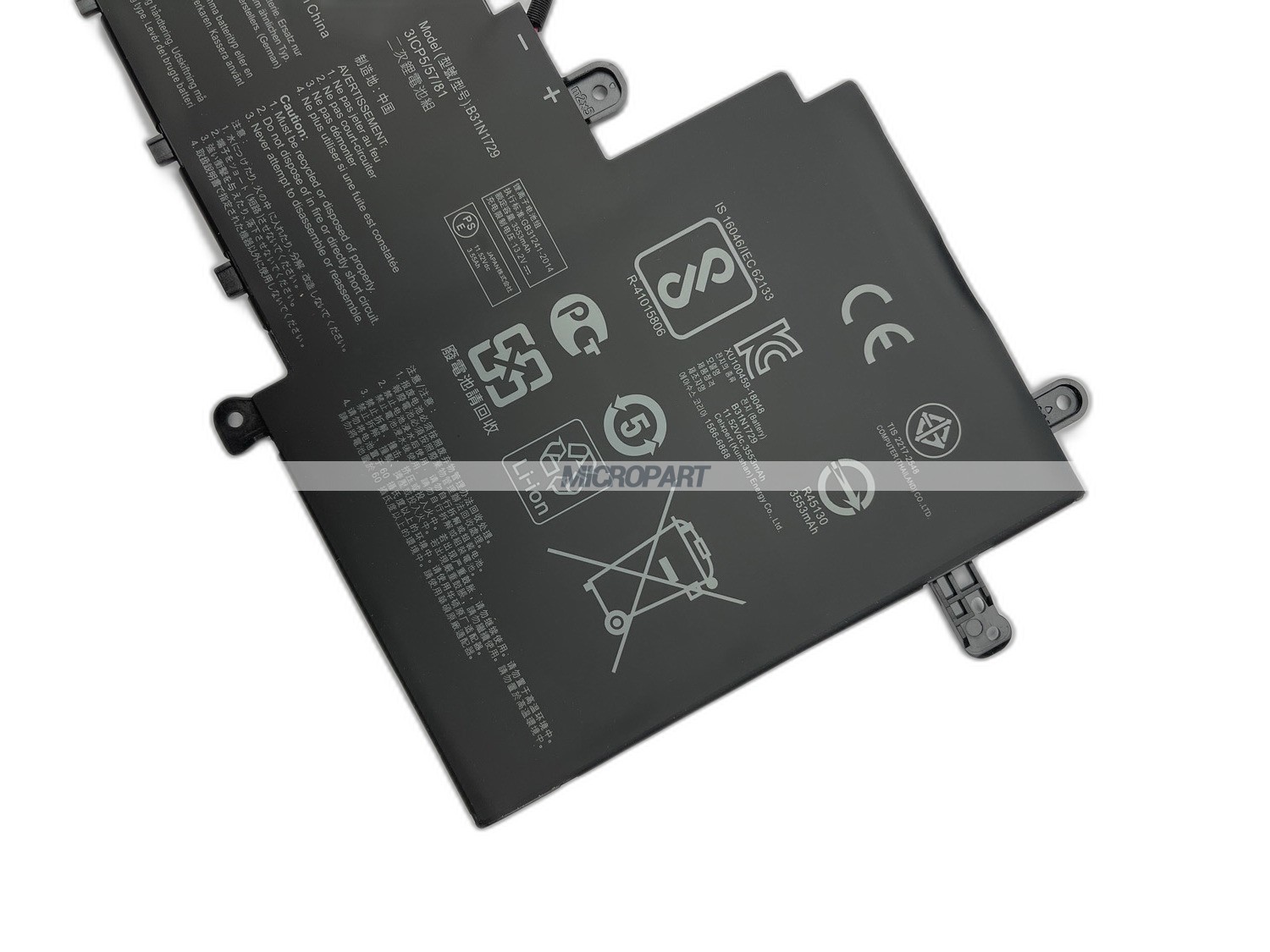 Li-ion B31N1729 Battery Replacement for VivoBook S15 S530UA VivoBook S15 S530UN Laptops