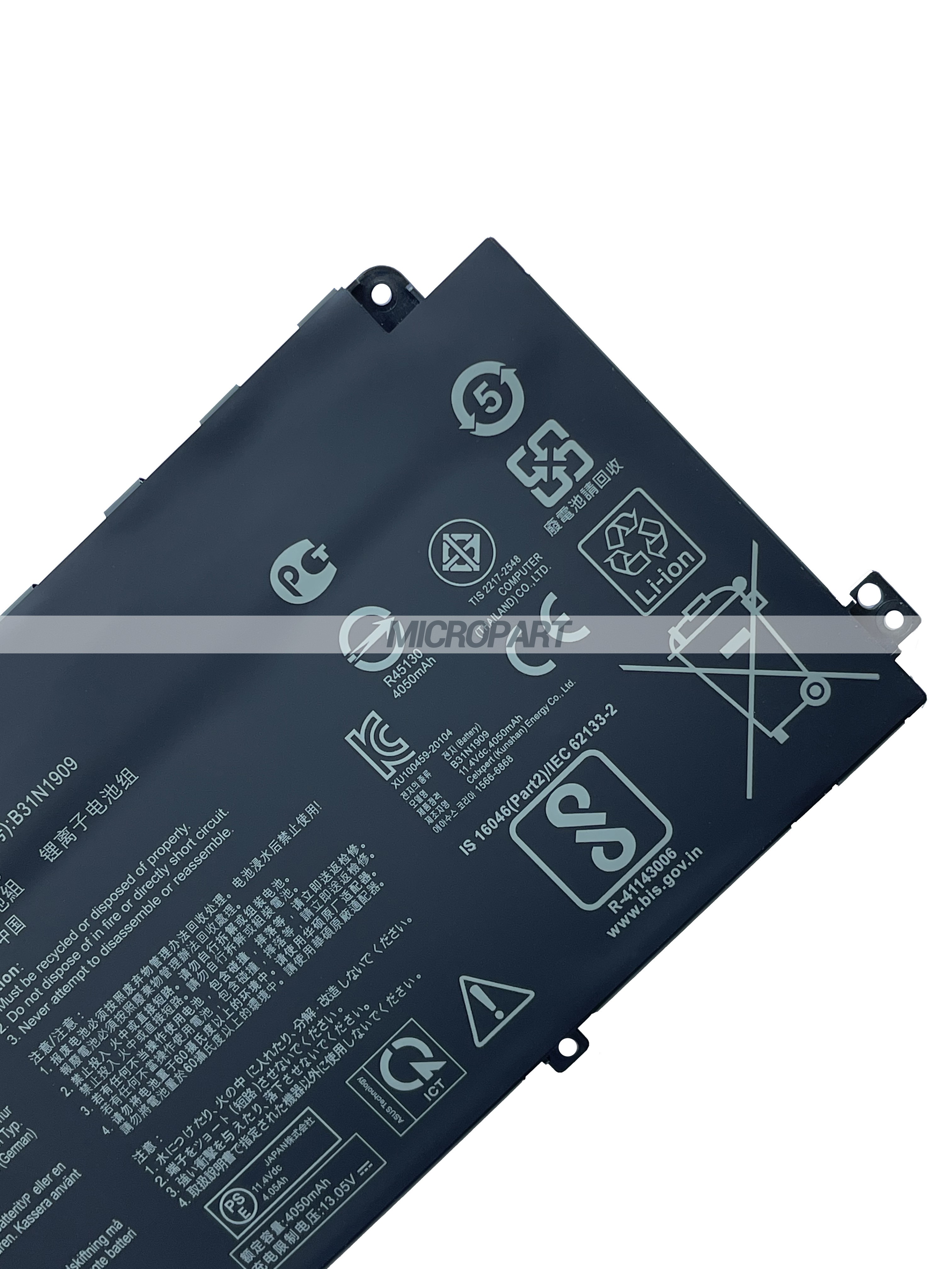 Li-ion B31N1909 Battery Replacement for ExpertBook P2 P2451FA P2451FB Laptops