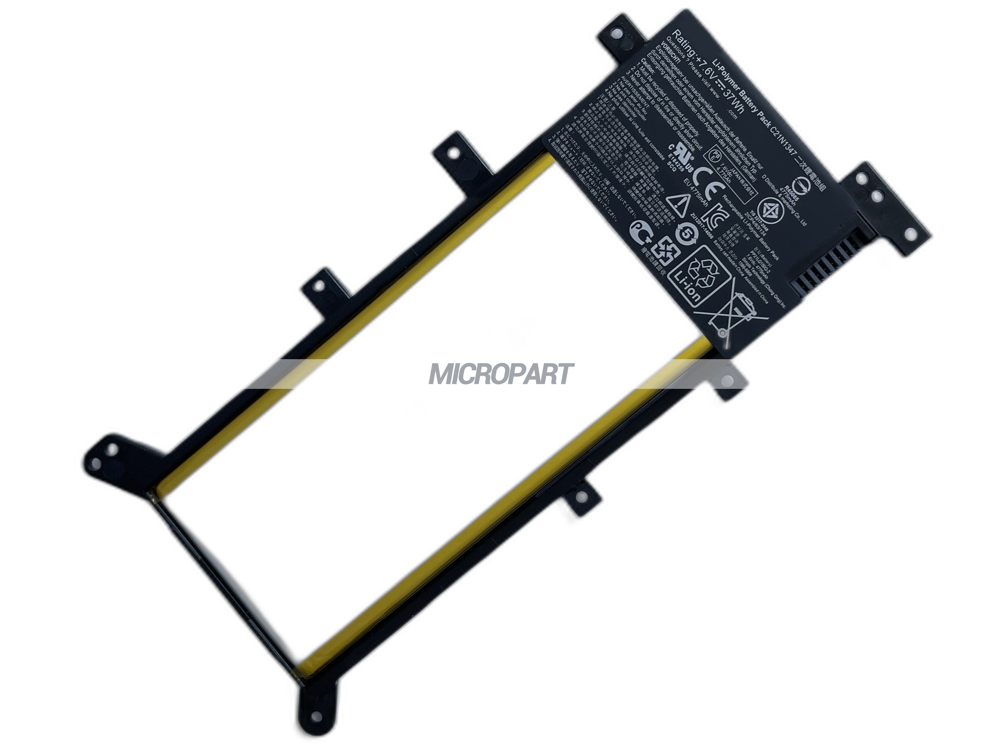 Li-Polymer C21N1347 Battery Replacement for X555La X555Lb X555Ld X555Lf X555Li X555Lj X555Ln X555Lp Laptops