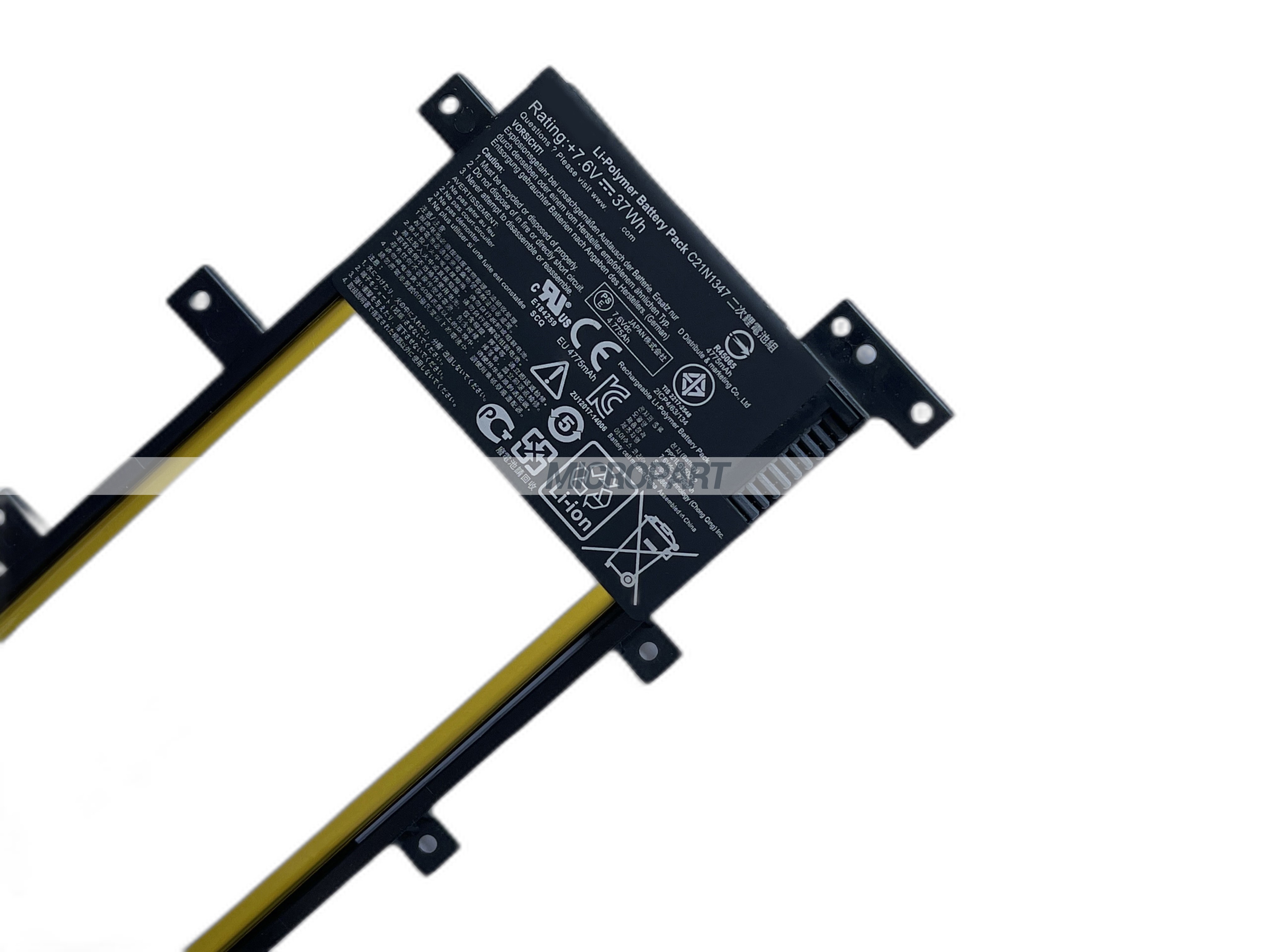 Li-Polymer C21N1347 Battery Replacement for X555La X555Lb X555Ld X555Lf X555Li X555Lj X555Ln X555Lp Laptops