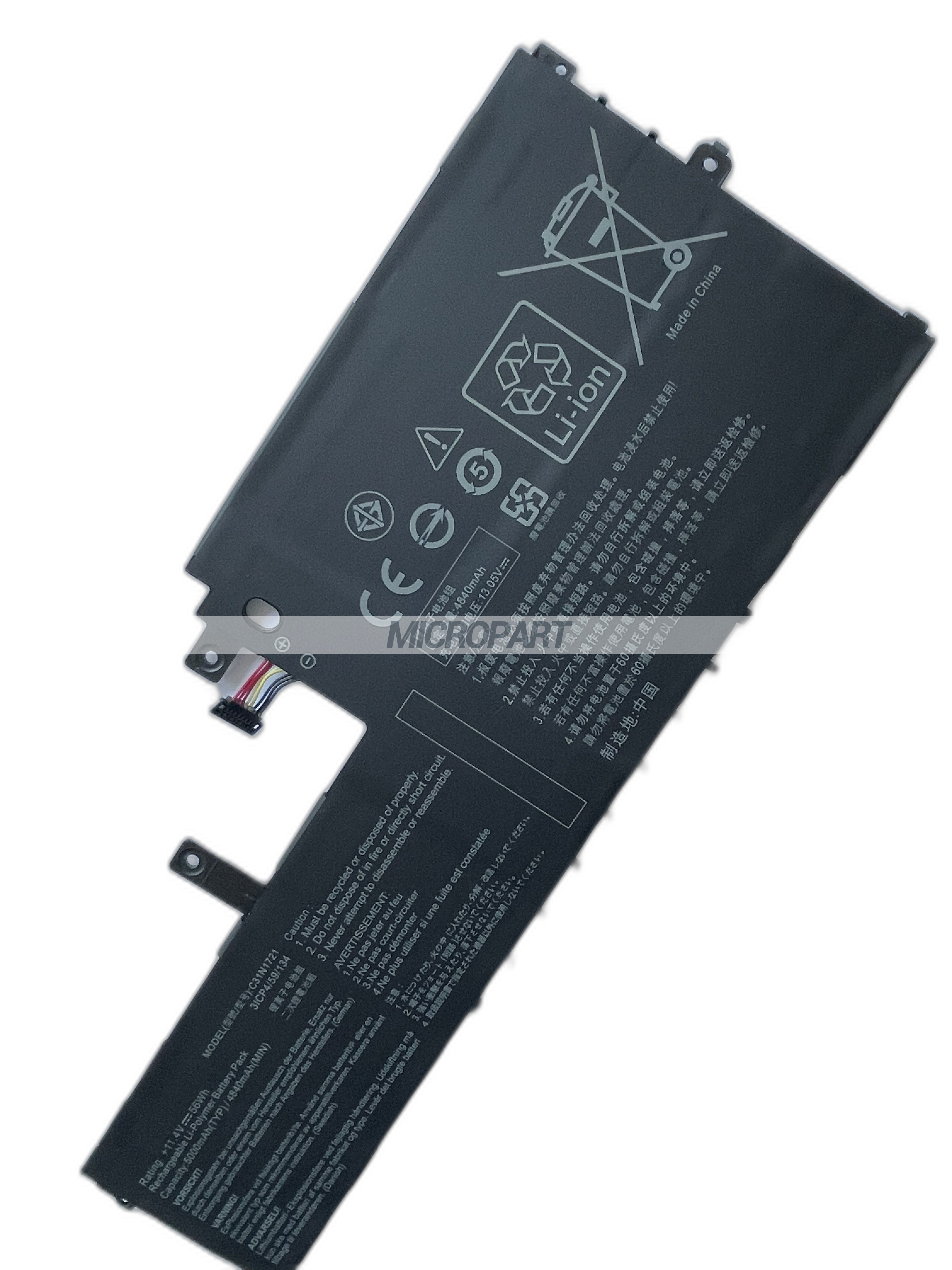Li-Polymer C31N1721 Battery Replacement for VivoBook E406MA VivoBook E406SA Laptops