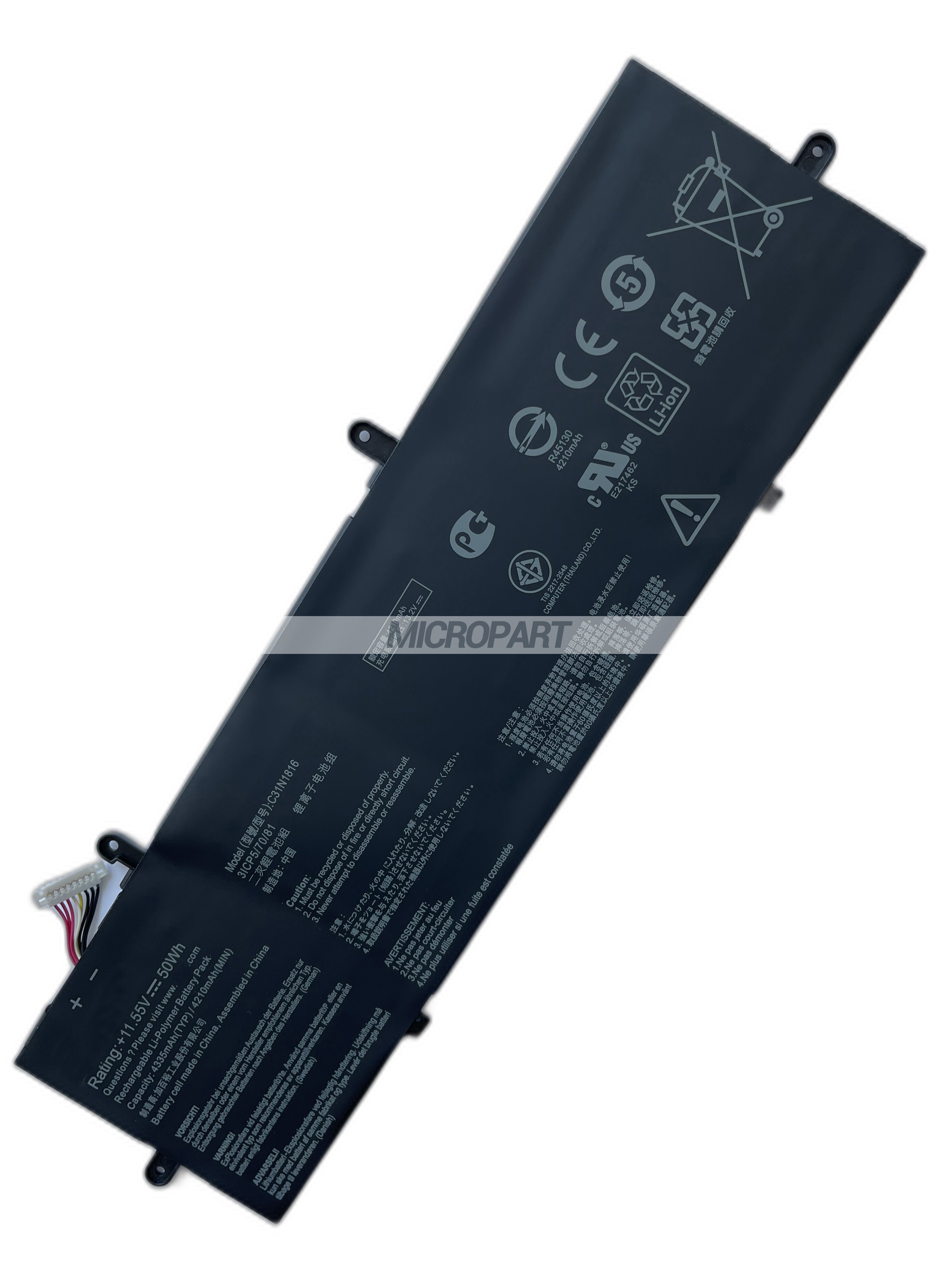 C31N1816 Laptop Battery Replacement for ZenBook Flip 13 UX362FA
