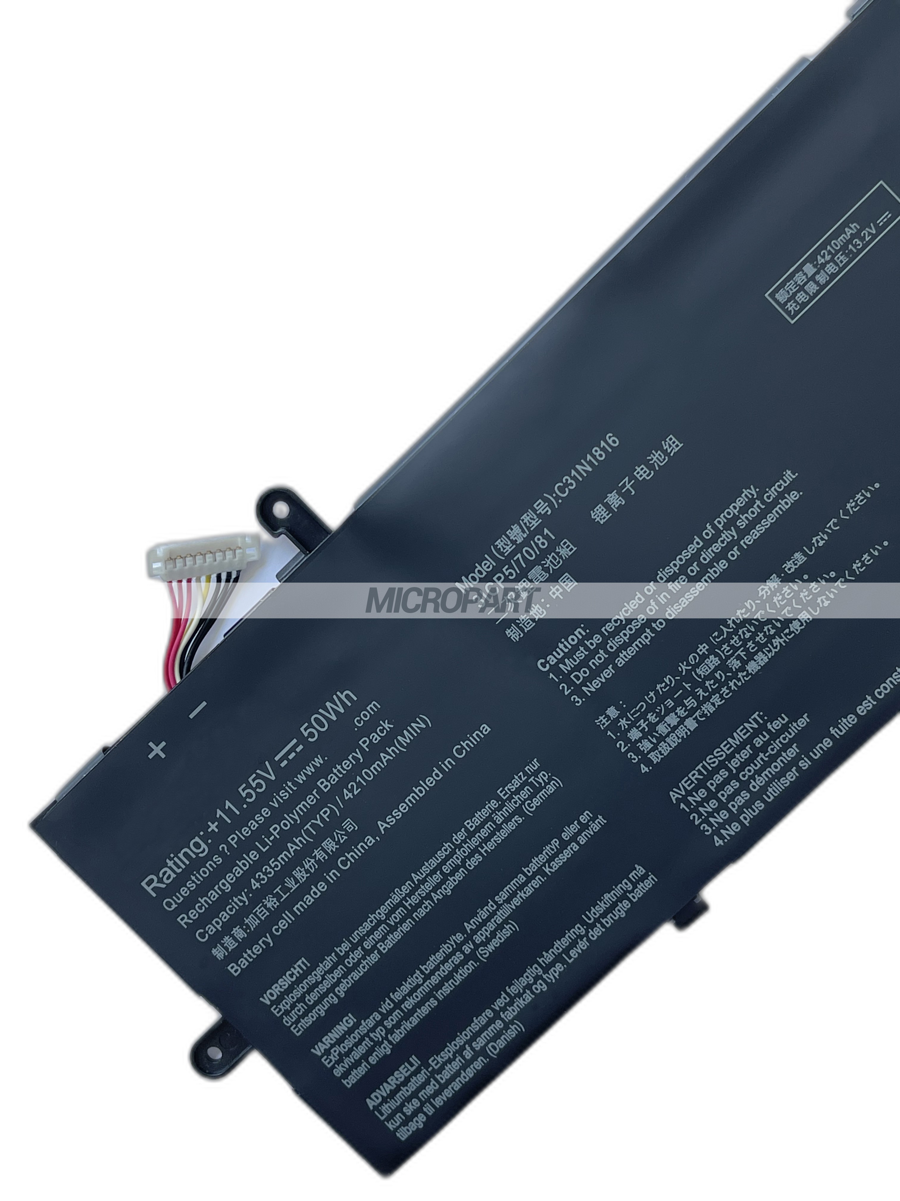 C31N1816 Laptop Battery Replacement for ZenBook Flip 13 UX362FA
