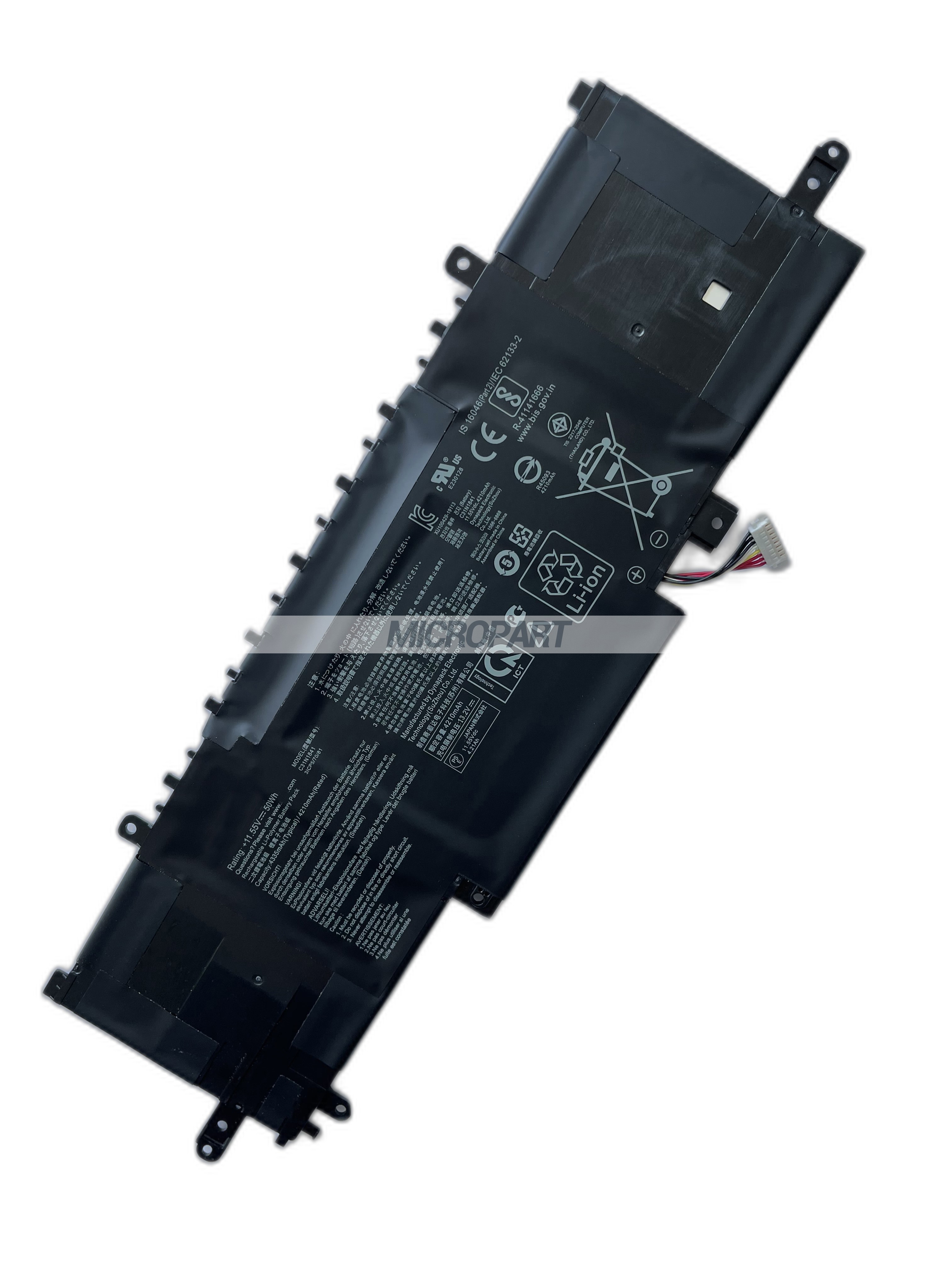 Li-Polymer C31N1841 Battery Replacement for ZenBook 14 UM433DA UM433IQ UX434FLC ZenBook Flip 14 UX463FA UX463FL Laptops