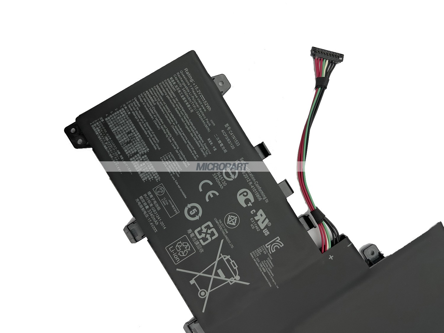 Li-Polymer C41N1533 Battery Replacement for ZenBook Flip UX560UQ ZenBook Flip UX560UX Laptops
