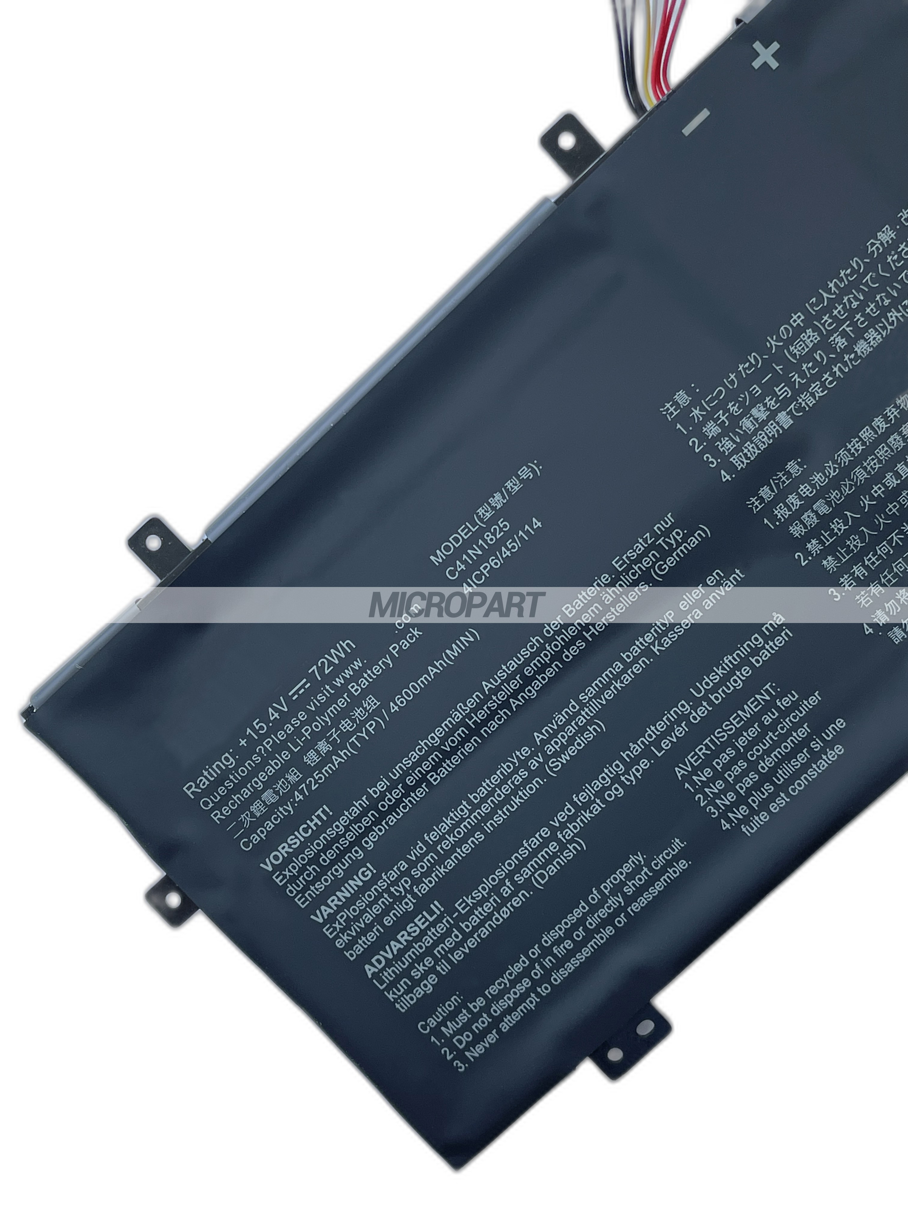 Li-Polymer C41N1825 Battery Replacement for VivoBook 14 X403FA VivoBook 14 X403JA Laptops