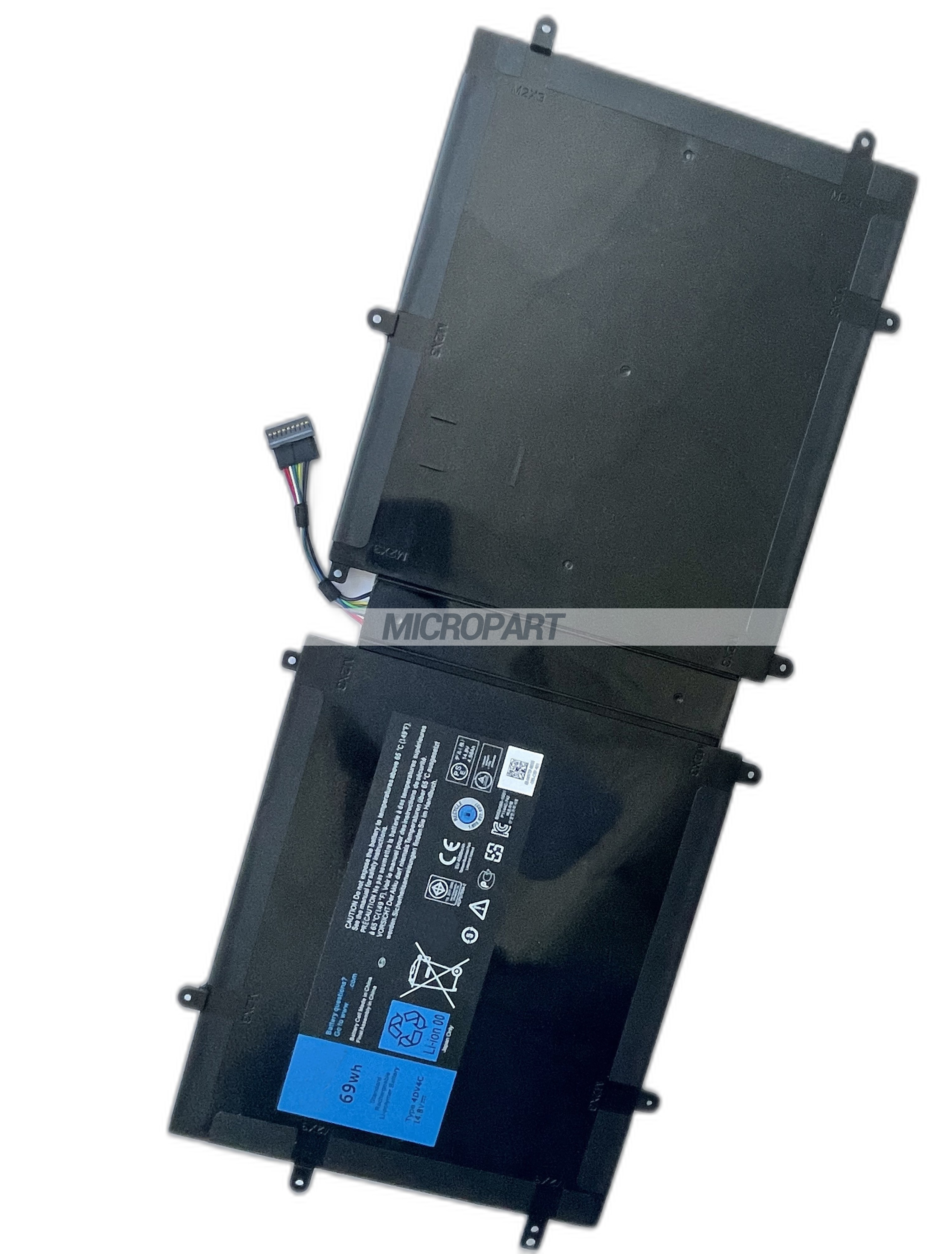 69Wh 4DV4C Replacement Laptop Battery for XPS 18 1810 XPS 18 1820
