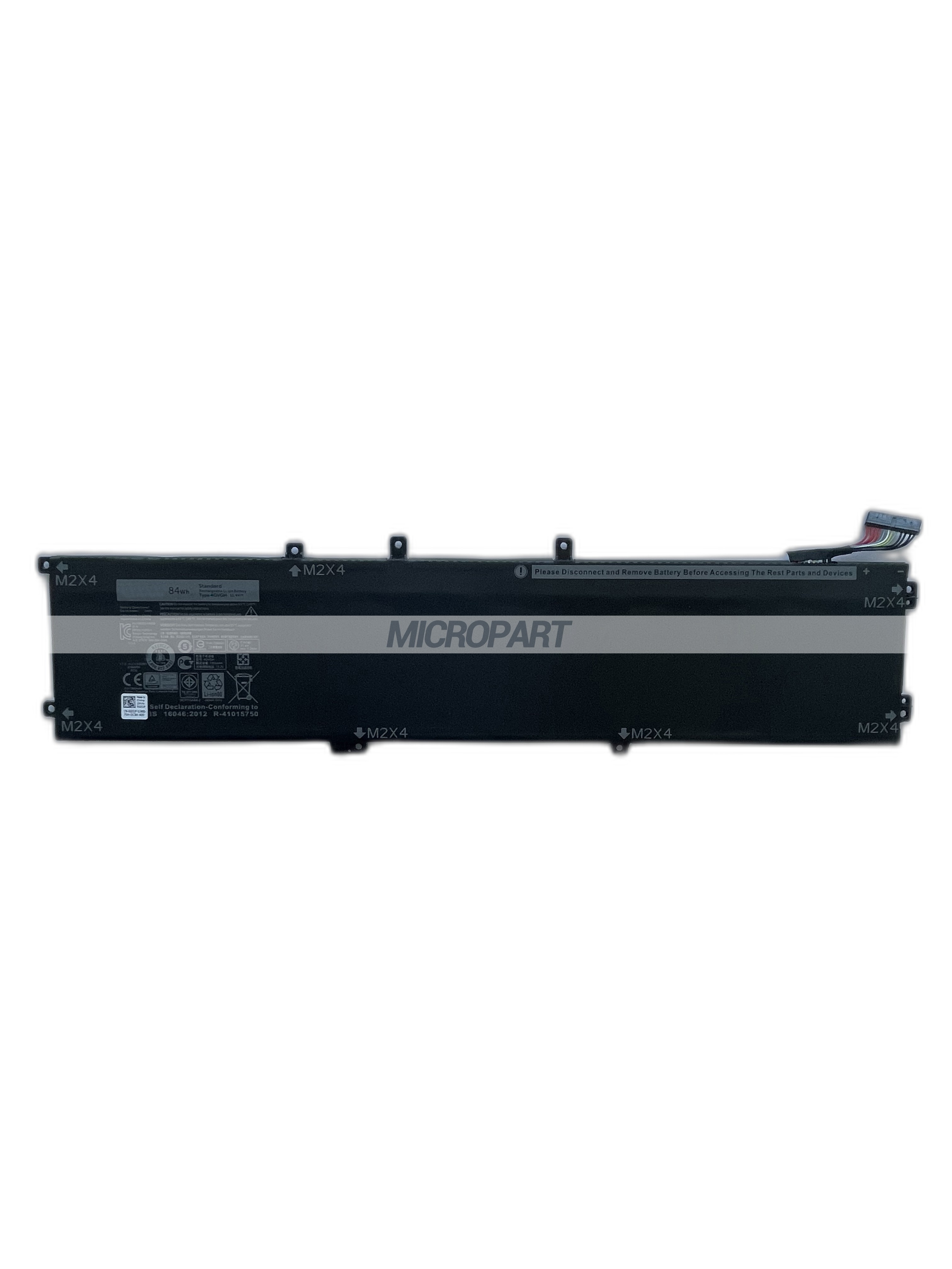 84Wh 4GVGH Replacement Laptop Battery for Precision 5510 XPS 15 9550