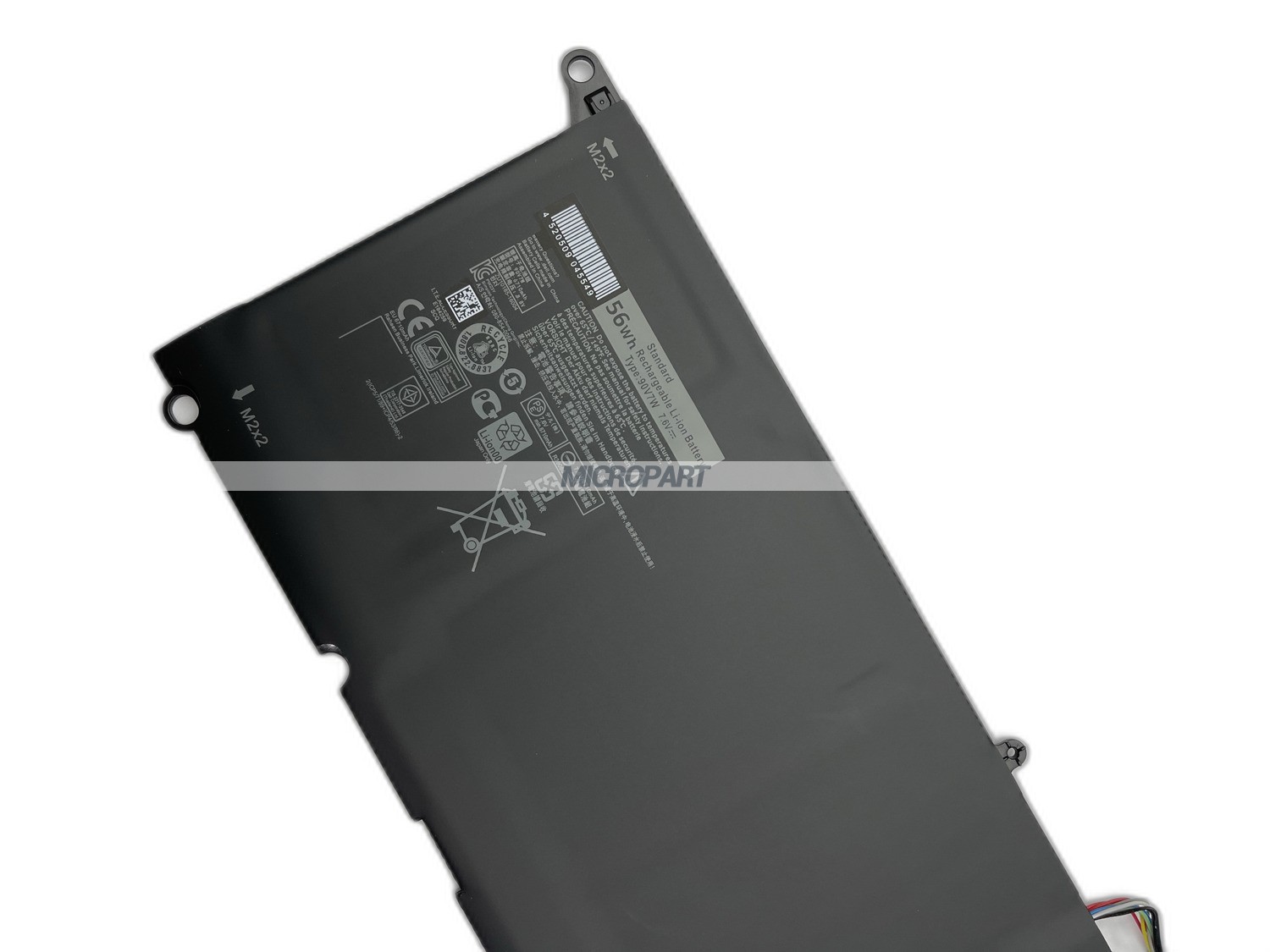 56Wh 90V7W Replacement Laptop Battery for XPS 13 9343 XPS 13 9350