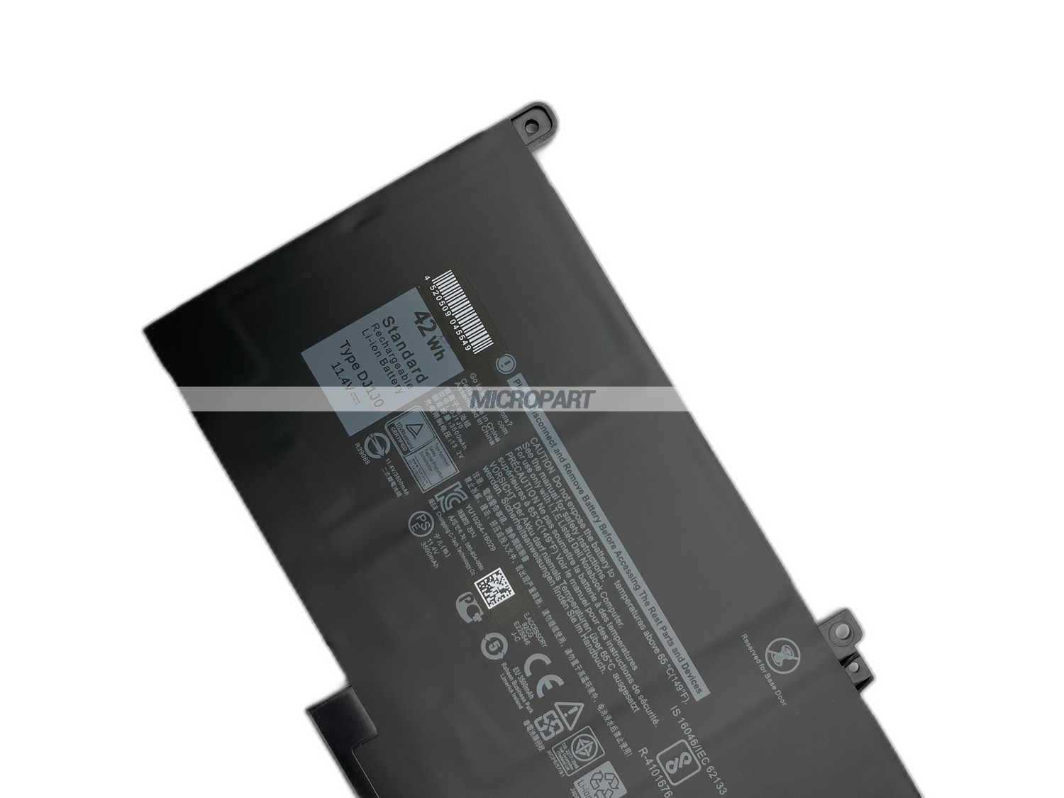42Wh DJ1J0 Replacement Laptop Battery for Latitude 7280 7290 7380 7390 7480 7490