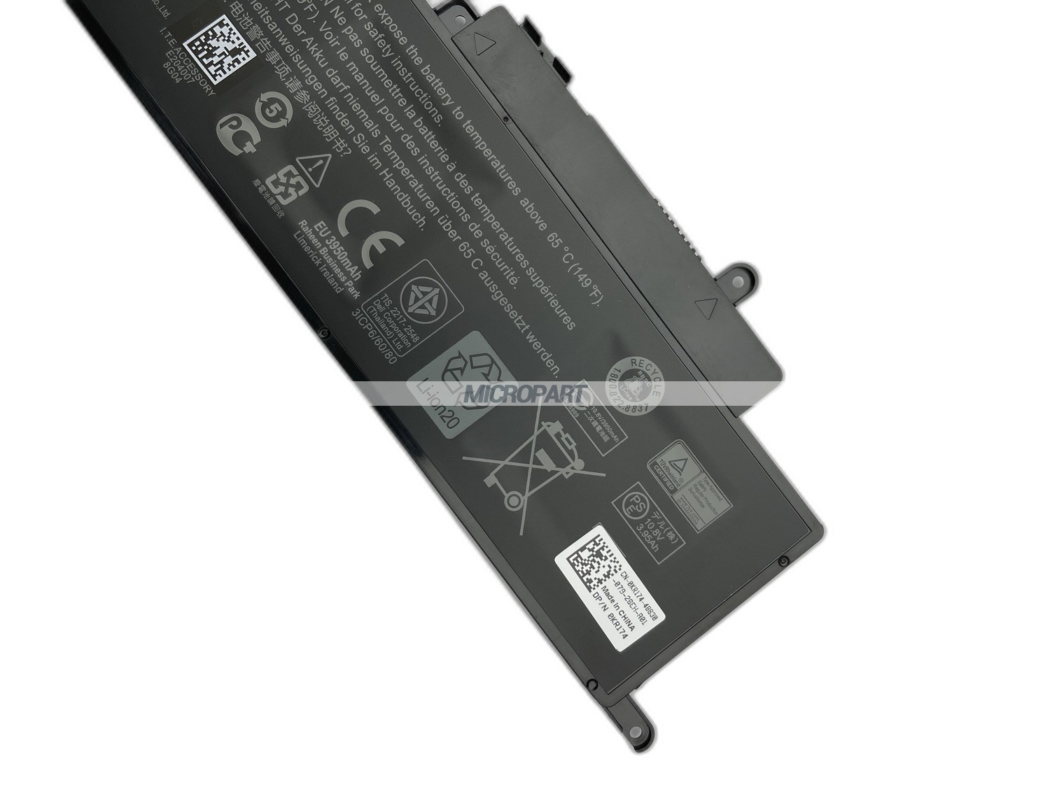 43Wh GK5KY Replacement Laptop Battery for Inspiron 11 3147 3148 3152 3153 3157 Inspiron 13 7353 7352 7347 7348 7359 Inspiron 15 7558 7568