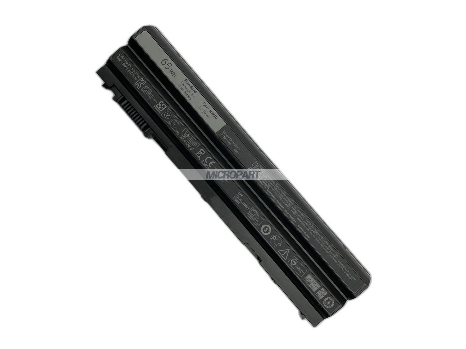 65Wh N3X1D Replacement Laptop Battery for Latitude E5520 E6420 E6430 E6520 E6530 E6540
