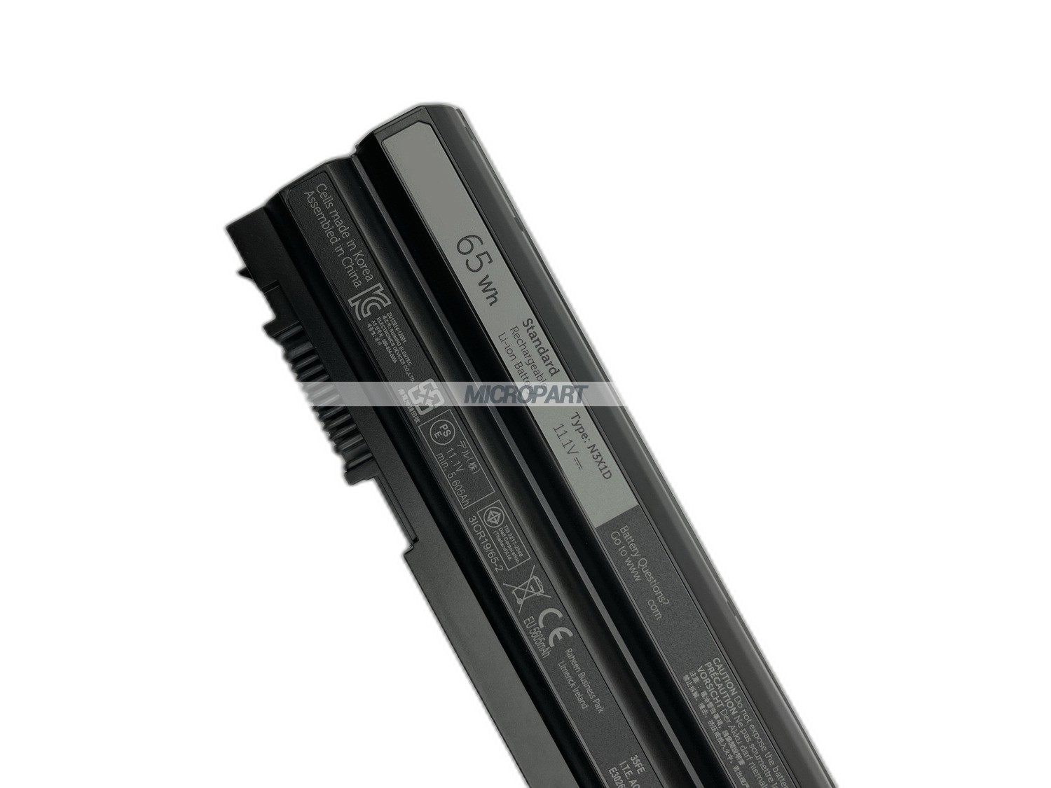65Wh N3X1D Replacement Laptop Battery for Latitude E5520 E6420 E6430 E6520 E6530 E6540