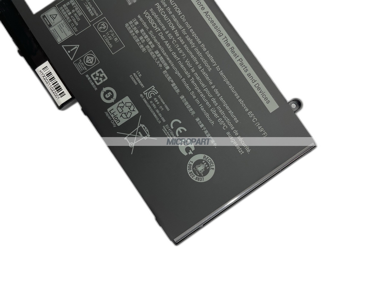 47Wh NGGX5 Replacement Laptop Battery for Latitude E5270 Latitude E5470 Latitude E5570