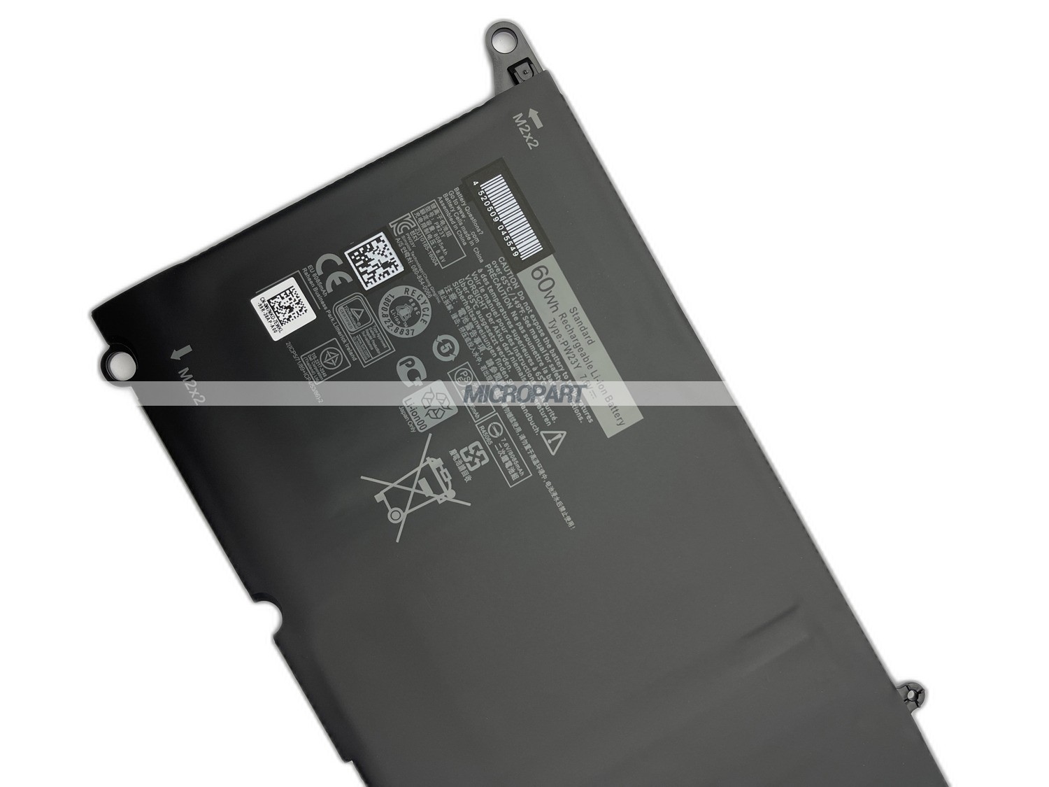60Wh PW23Y Replacement Laptop Battery for XPS 13 9360