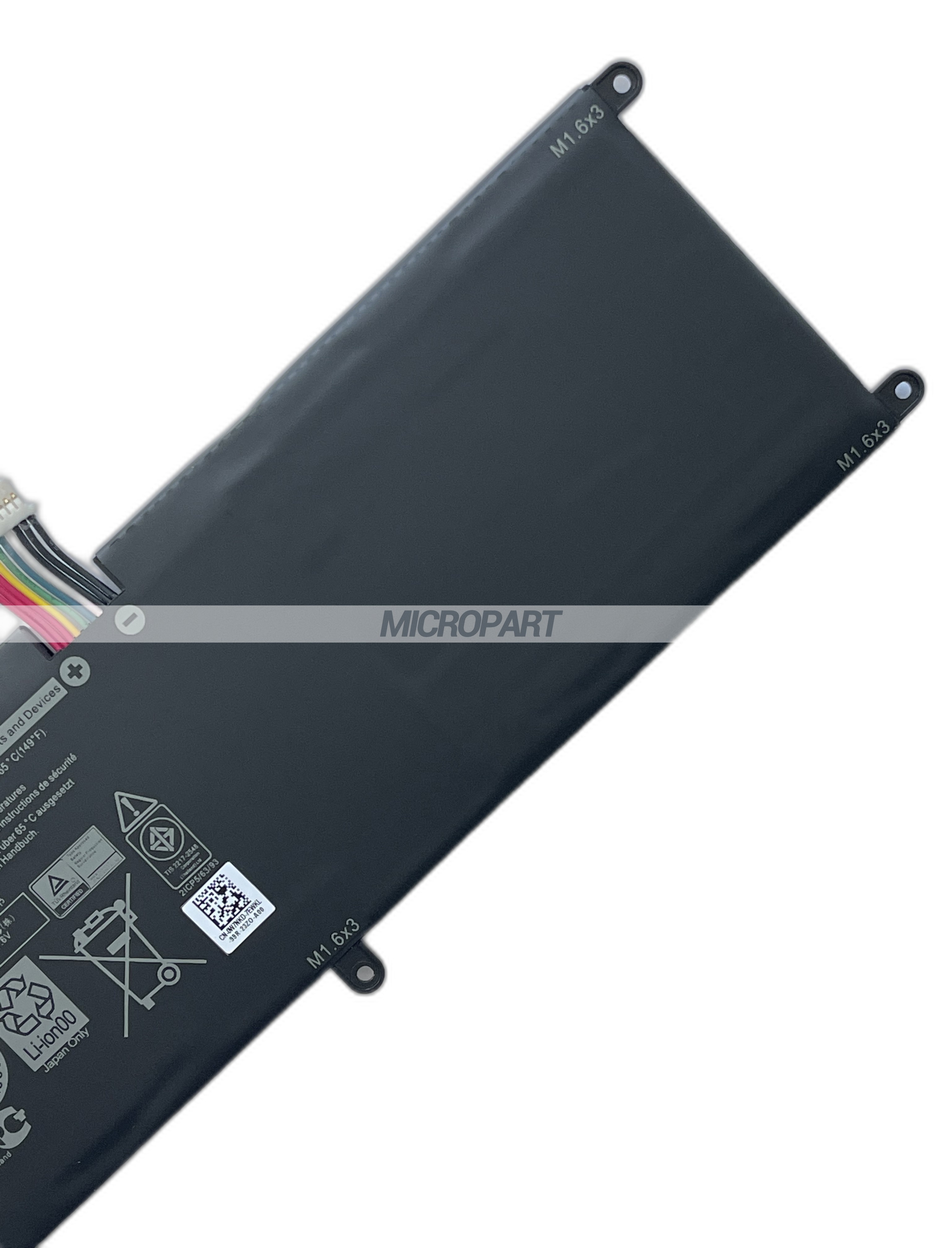 35Wh VHR5P Laptop Battery Replacement for Dell Latitude 11 5175 Latitude 11 5179