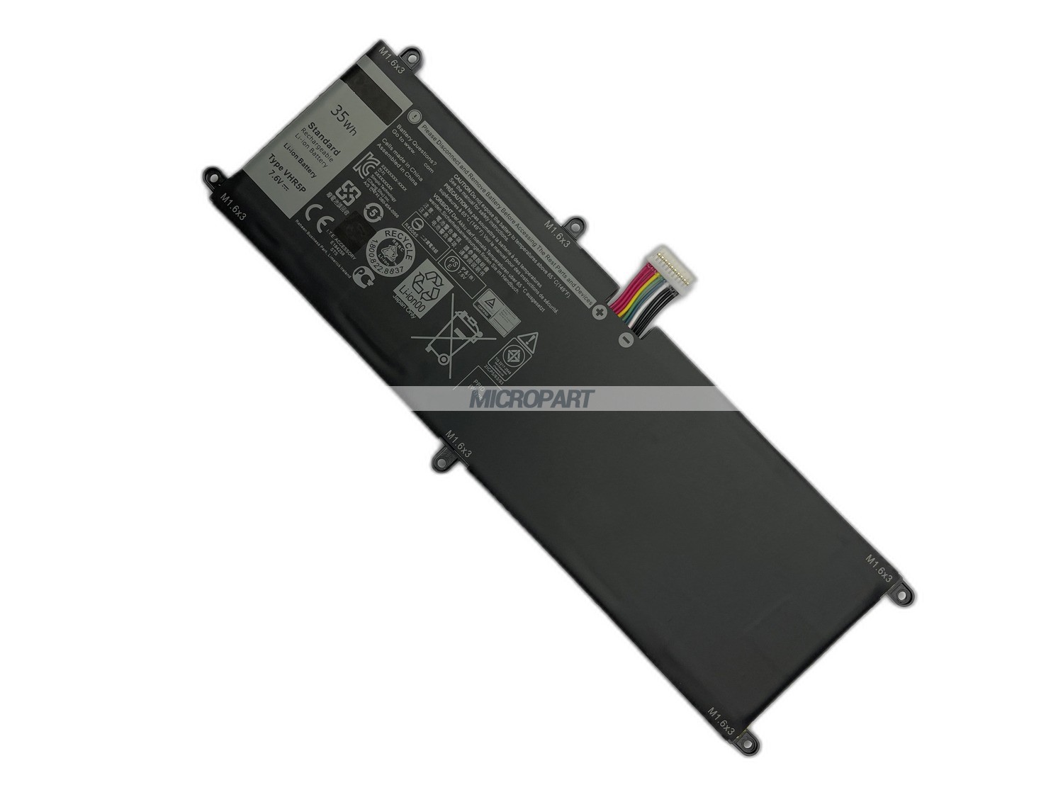 35Wh VHR5P Replacement Laptop Battery for Latitude 11 5175 Tablet Latitude 11 5179 Tablet