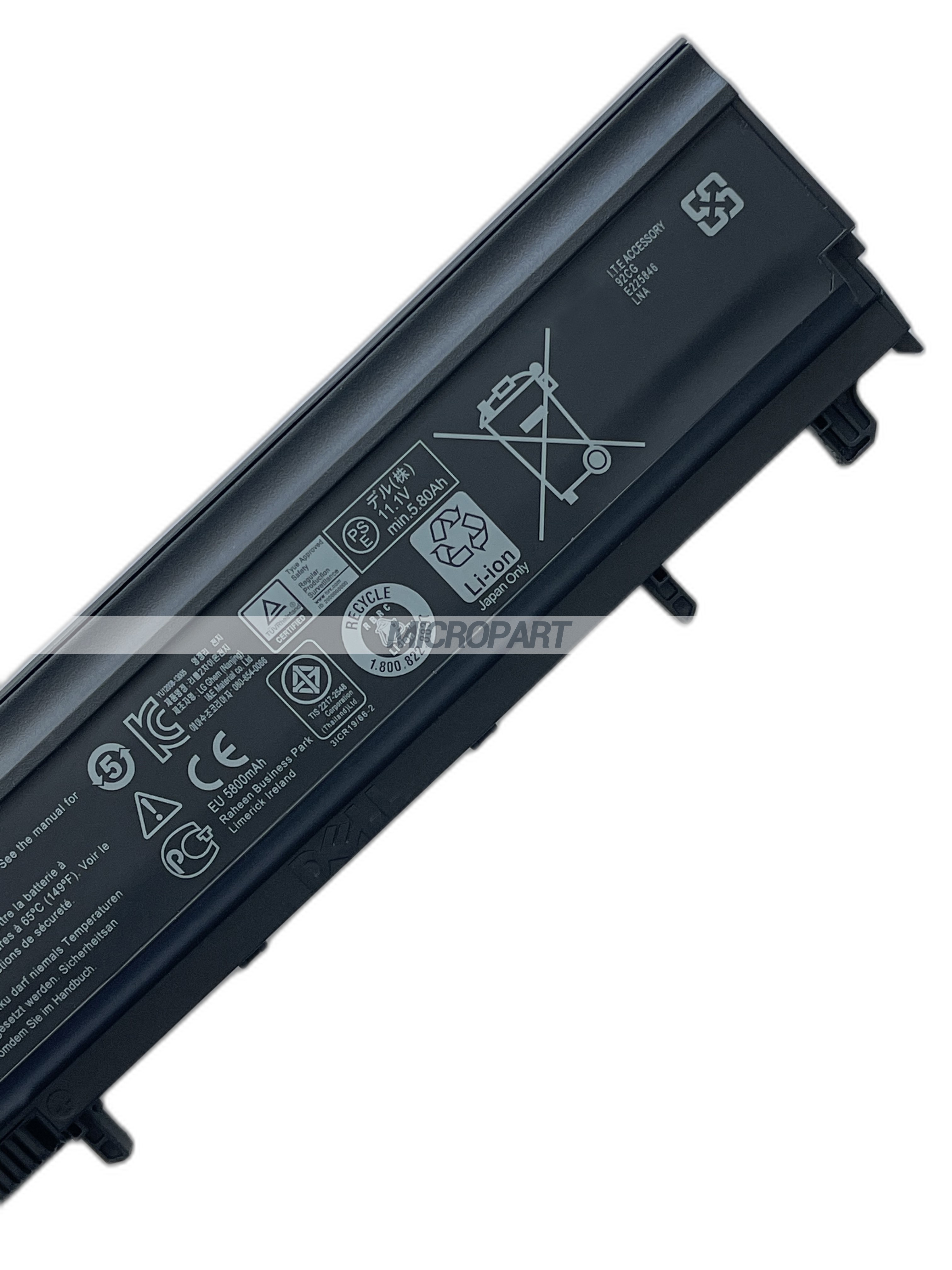 65Wh VV0NF Replacement Laptop Battery for Latitude E5440 Latitude E5540