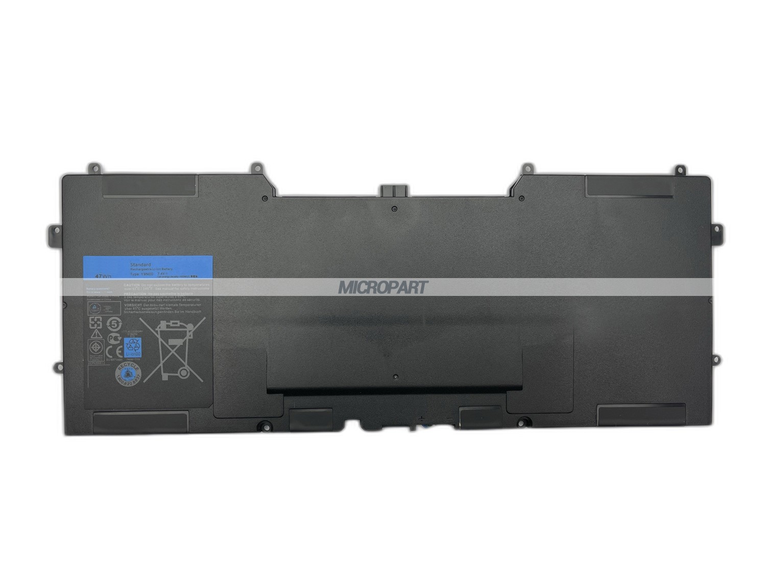 47Wh Y9N00 Replacement Laptop Battery for XPS 13 L321X XPS 13 L322X