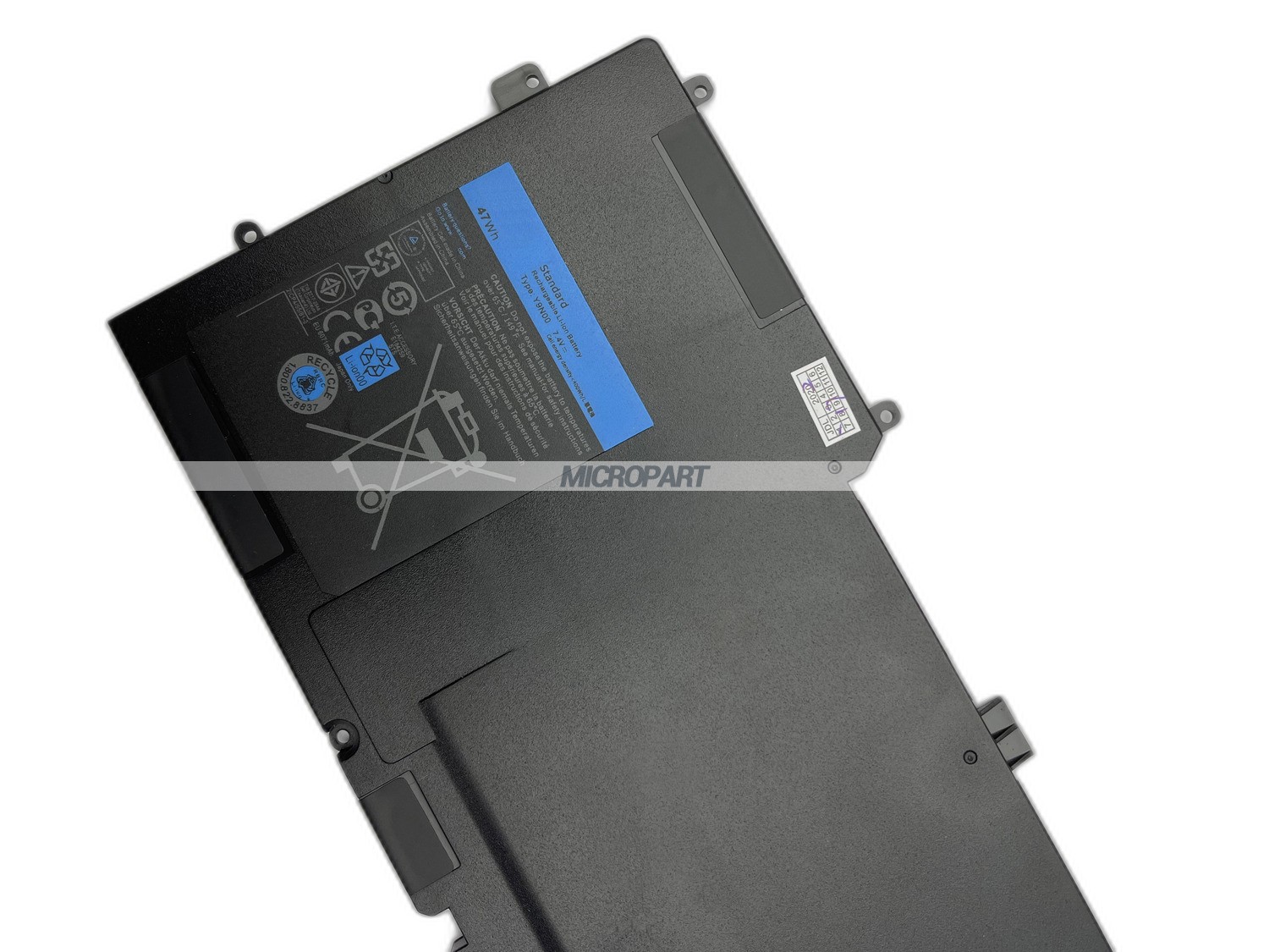 47Wh Y9N00 Replacement Laptop Battery for XPS 13 L321X XPS 13 L322X