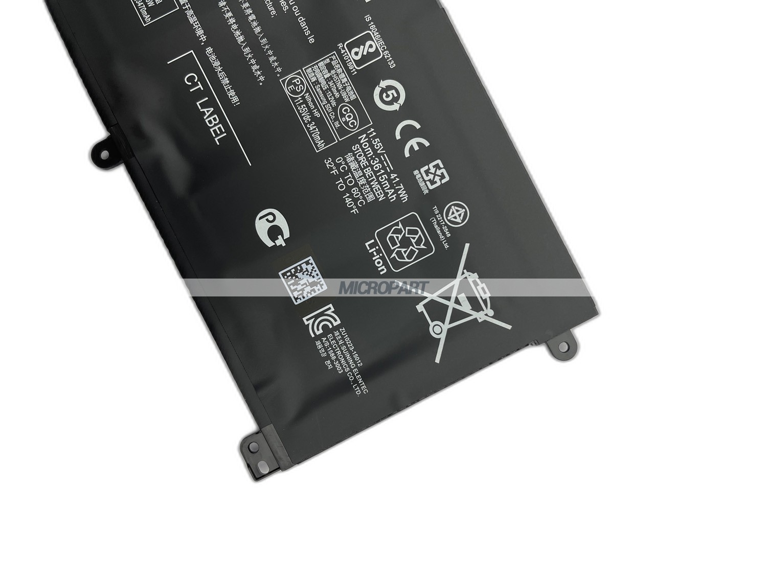 BI03XL 843537-541 HSTNN-UB6W TPN-W118 Laptop Battery Replacement for Pavilion x360 13-U Series Stream 14-AX Series