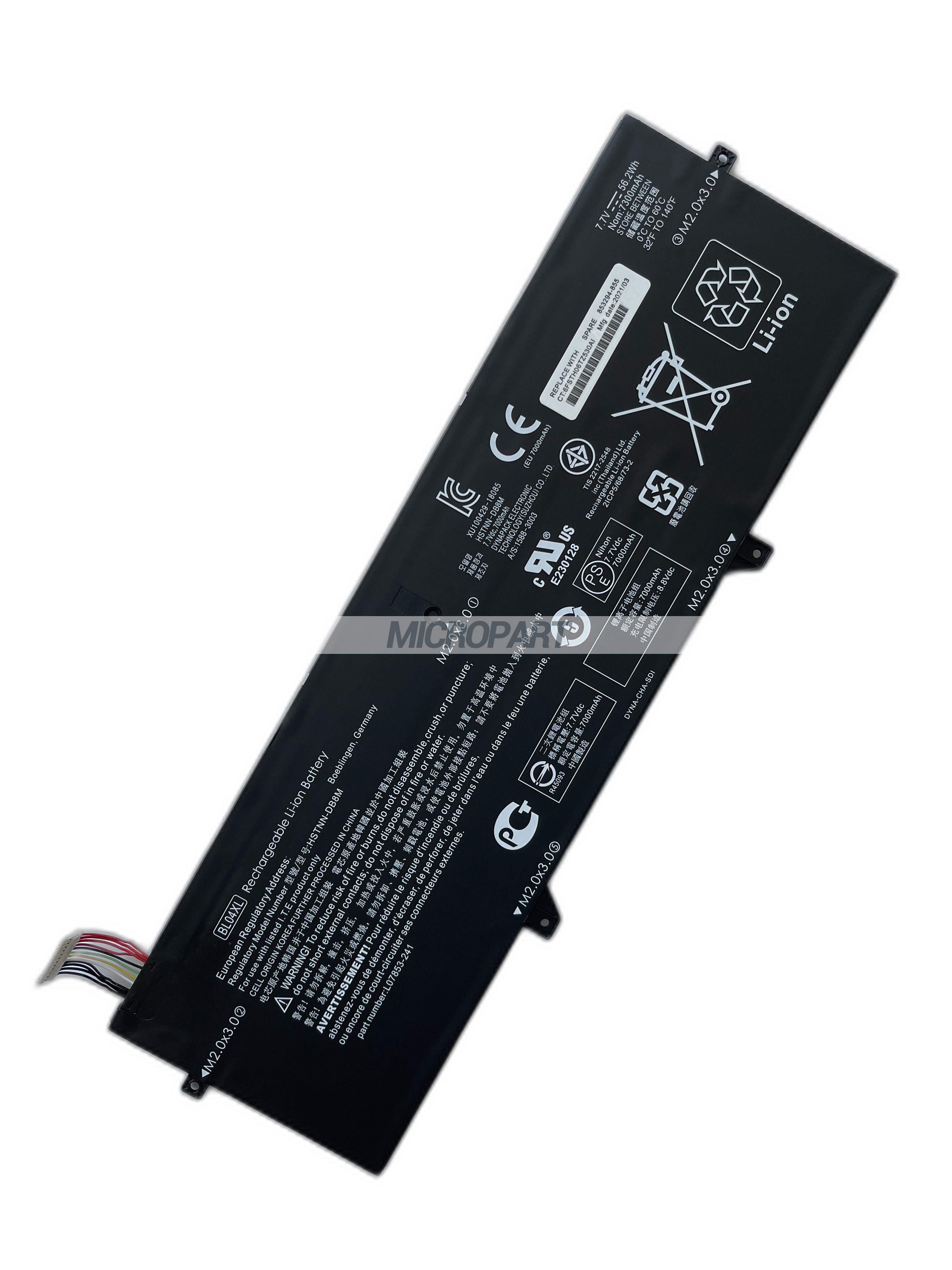 BL04XL L07853-241 HSTNN-DB8M Laptop Battery Replacement for EliteBook x360 1040