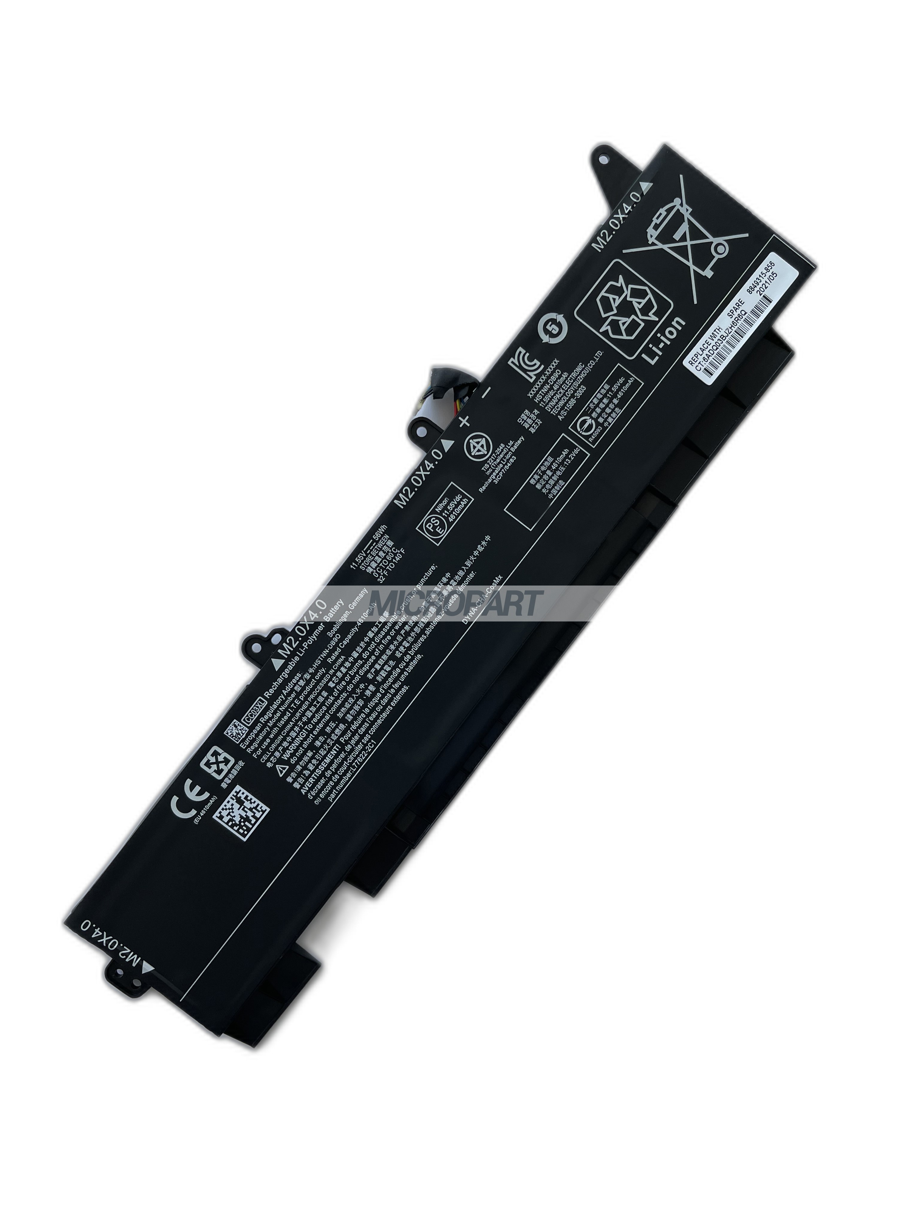 CC03XL L77622-2C1 HSTNN-DB9O Laptop Battery Replacement for EliteBook 830 G7 G8 EliteBook 835 G7 EliteBook 840 G7 G8 ZBook Firefly 14 G7 G8