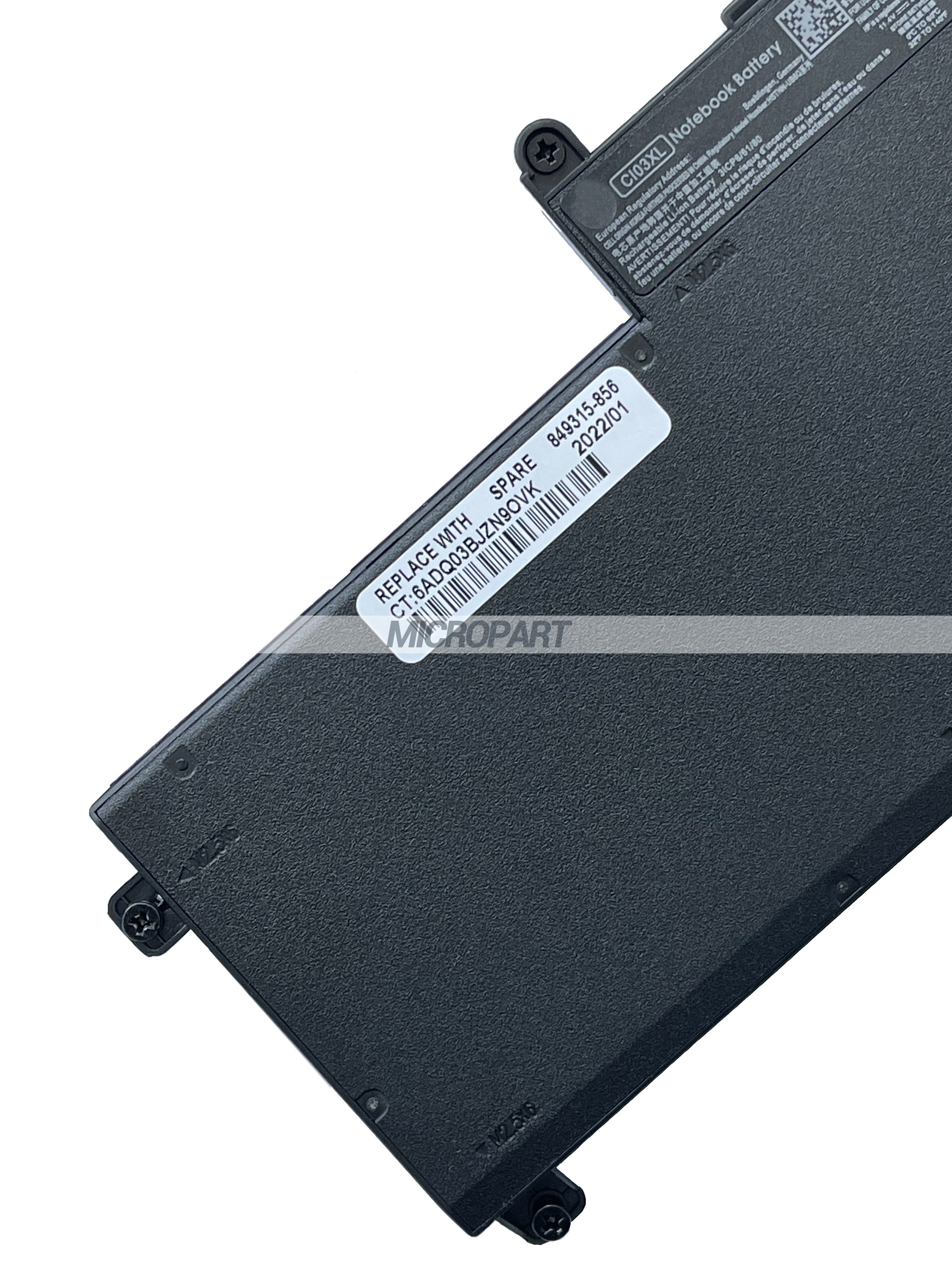CI03XL 801517-541 HSTNN-UB6Q Laptop Battery Replacement for ProBook 640 G2 G3 ProBook 645 G2 G3 ProBook 650 G2 G3 ProBook 655 G2 G3