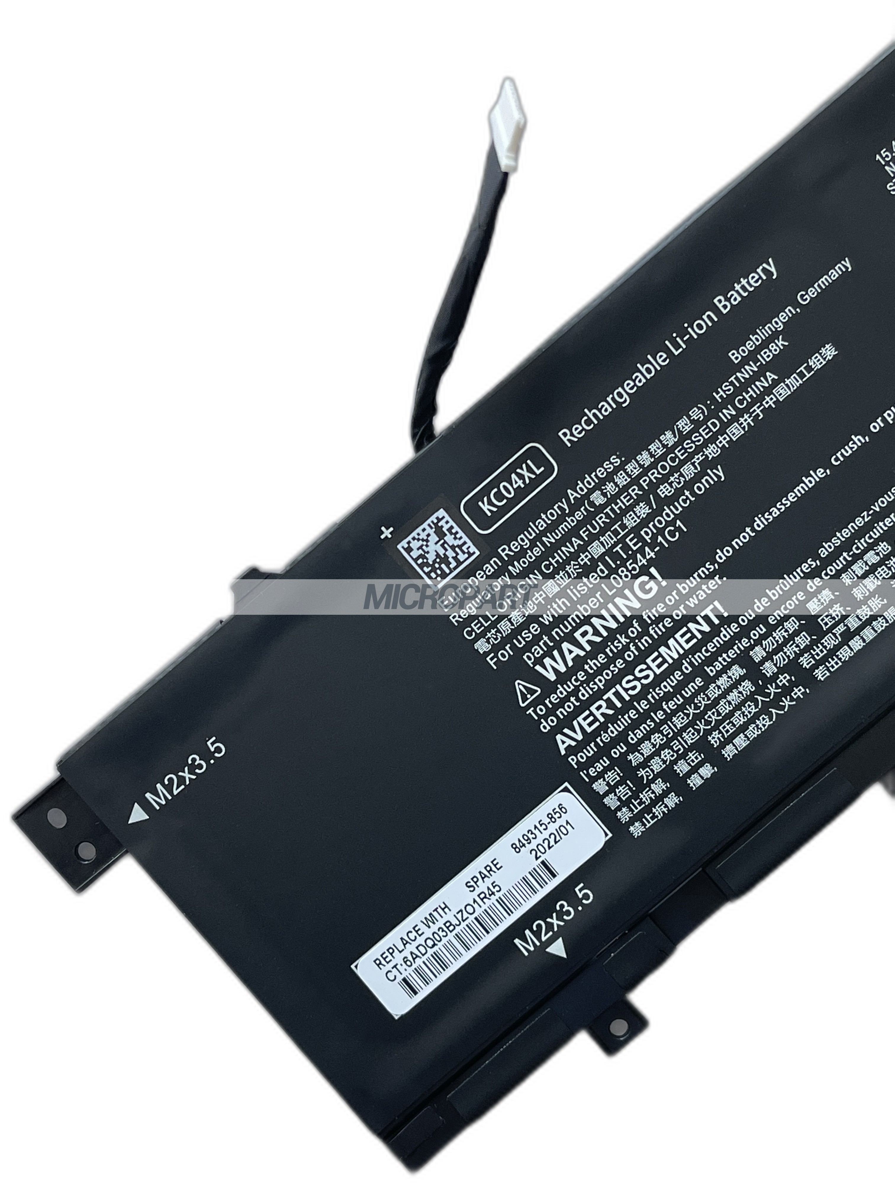 KC04XL L08544-1C1 HSTNN-IB8K Laptop Battery Replacement for Envy x360 13-ag Envy x360 13-ah