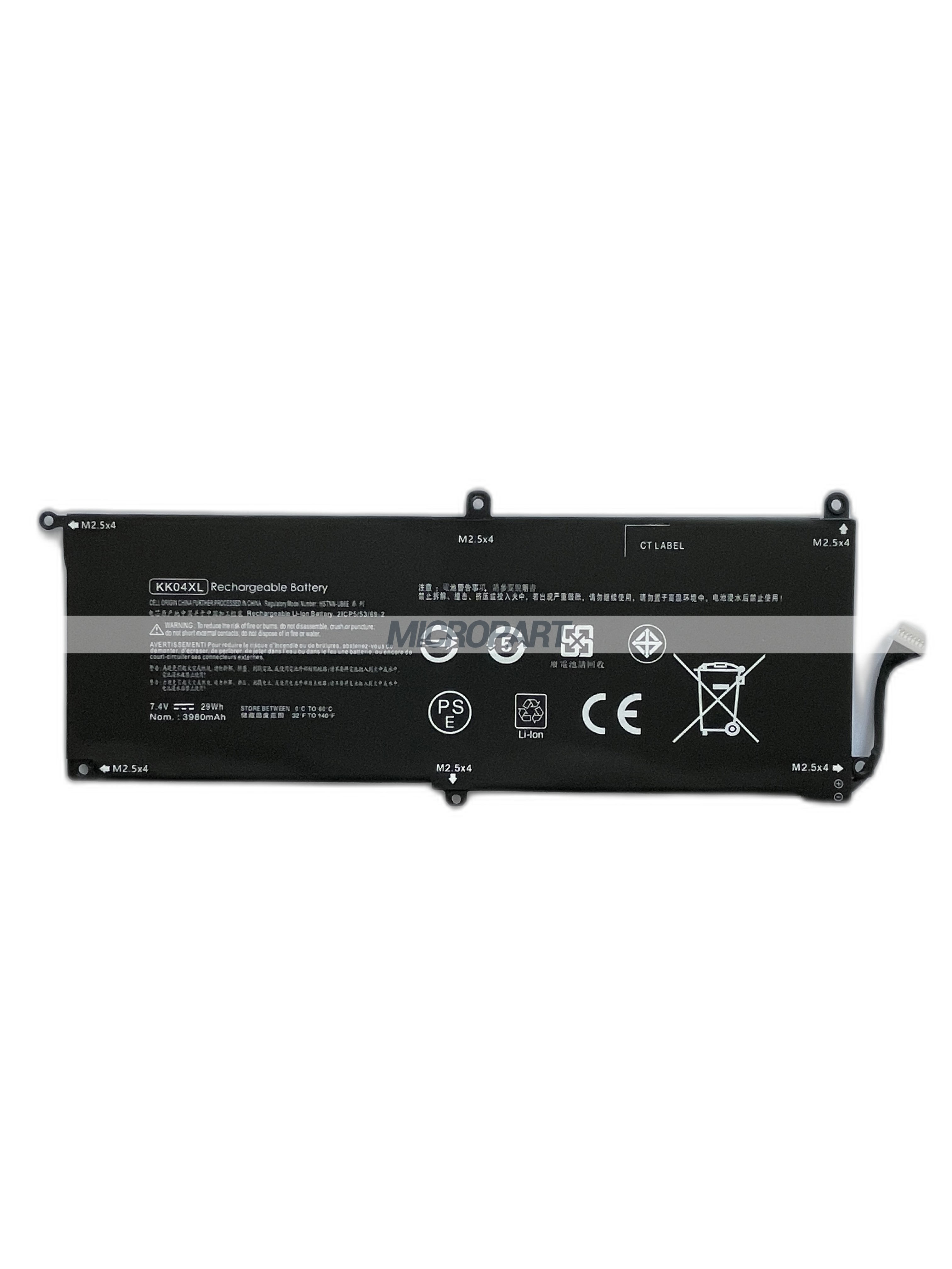 KK04XL 753329-1C1 HSTNN-IB6E HSTNN-UB6E Laptop Battery Replacement for Pro x2 612 G1