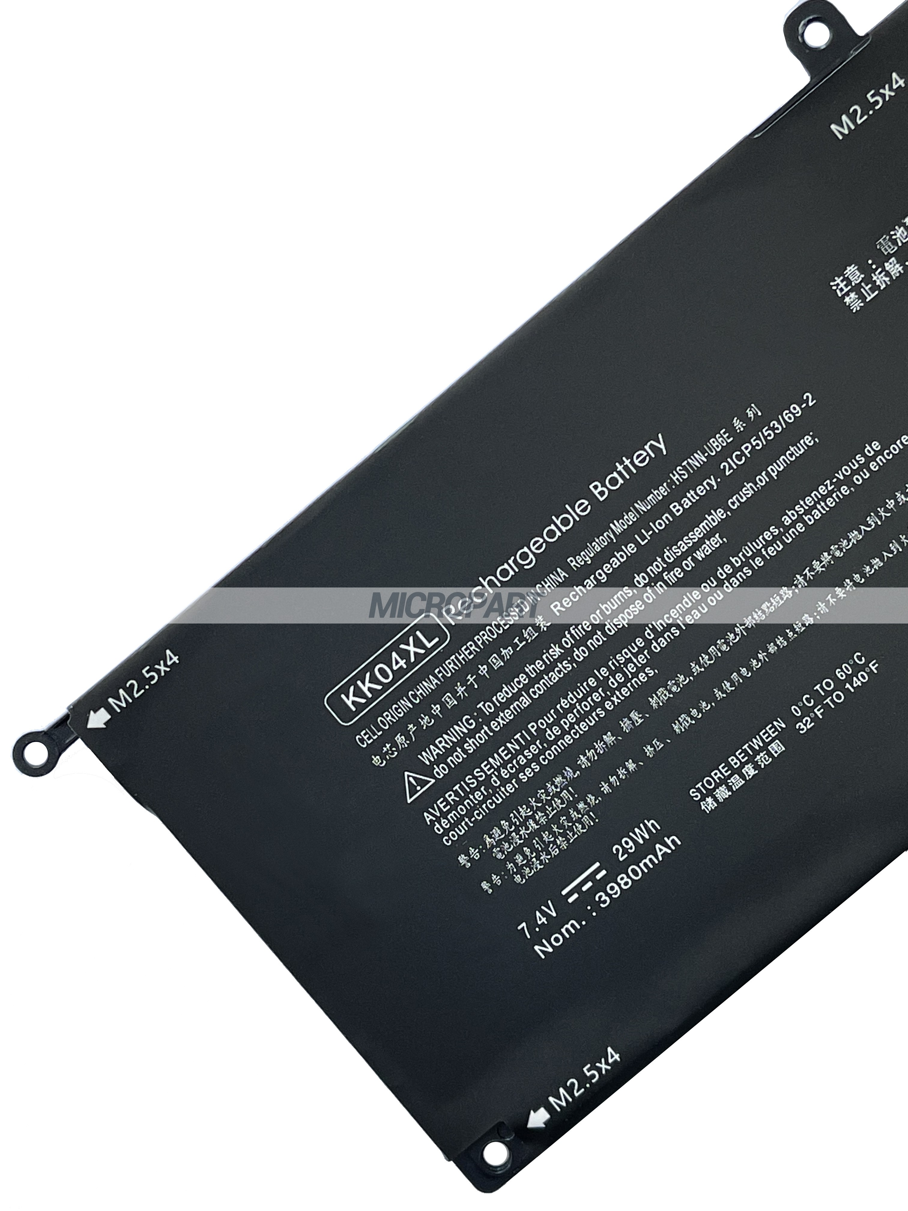 KK04XL 753329-1C1 HSTNN-IB6E HSTNN-UB6E Laptop Battery Replacement for Pro x2 612 G1