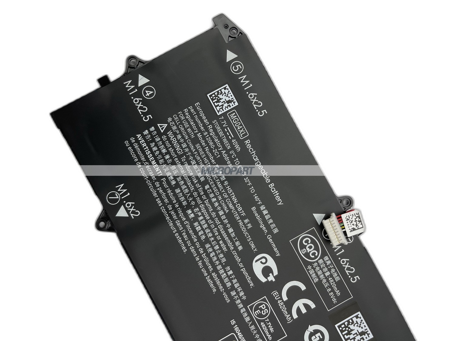 MG04XL 812060-2C1 HSTNN-DB7F Laptop Battery Replacement for Elite x2 1012 Elite x2 1012 G1