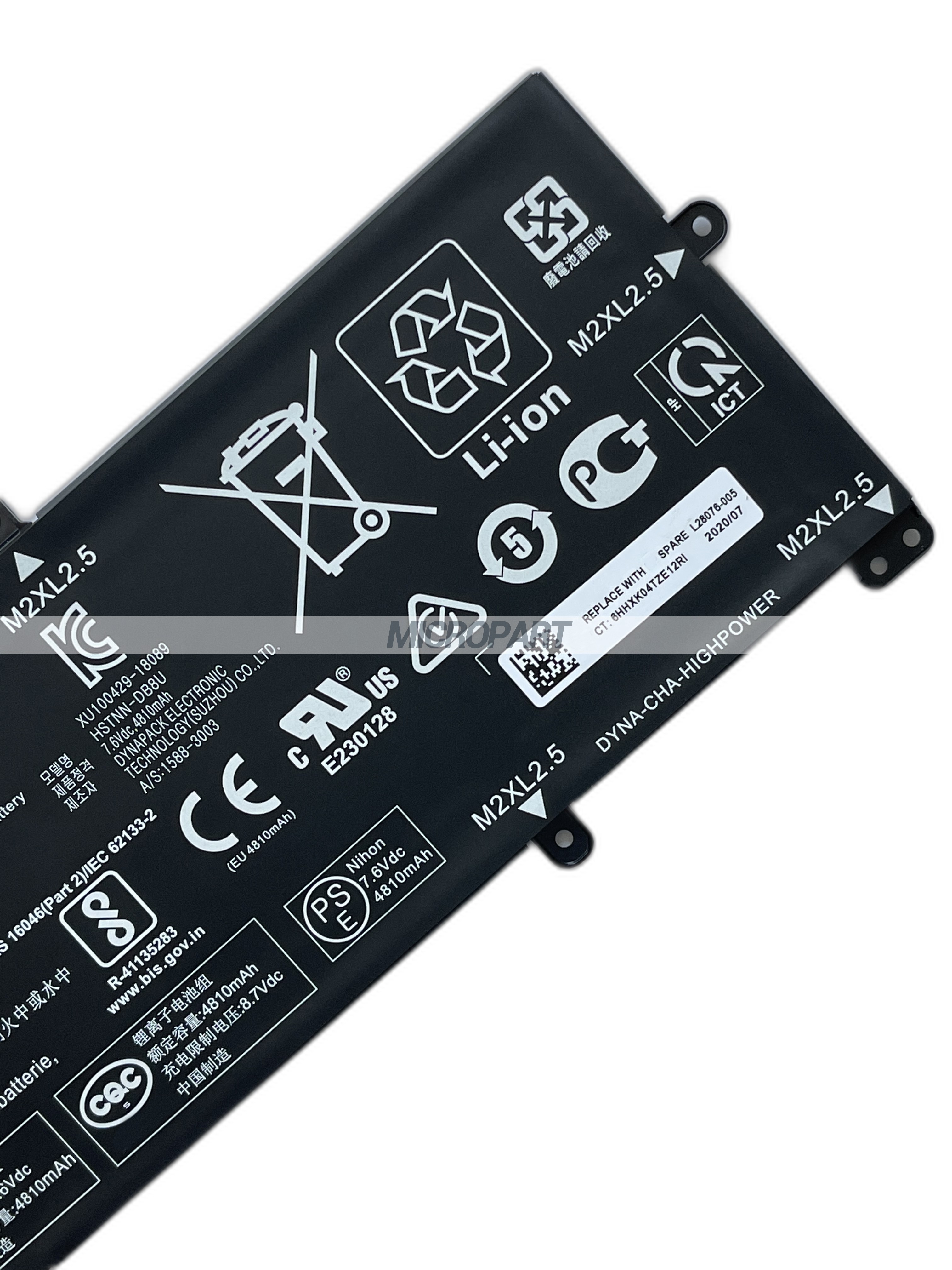 MM02XL L27868-2D1 HSTNN-DB8U Laptop Battery Replacement for Pavilion 13-an