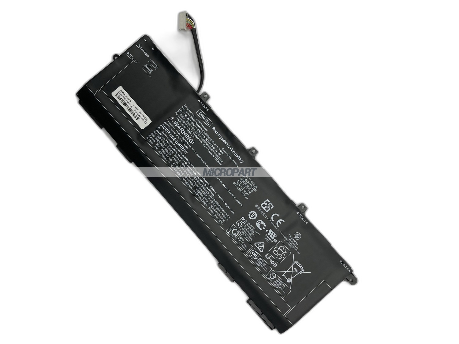 OR04XL HSTNN-IB8U L34209-1B1 Laptop Battery Replacement for EliteBook x360 830 G5 EliteBook x360 830 G6