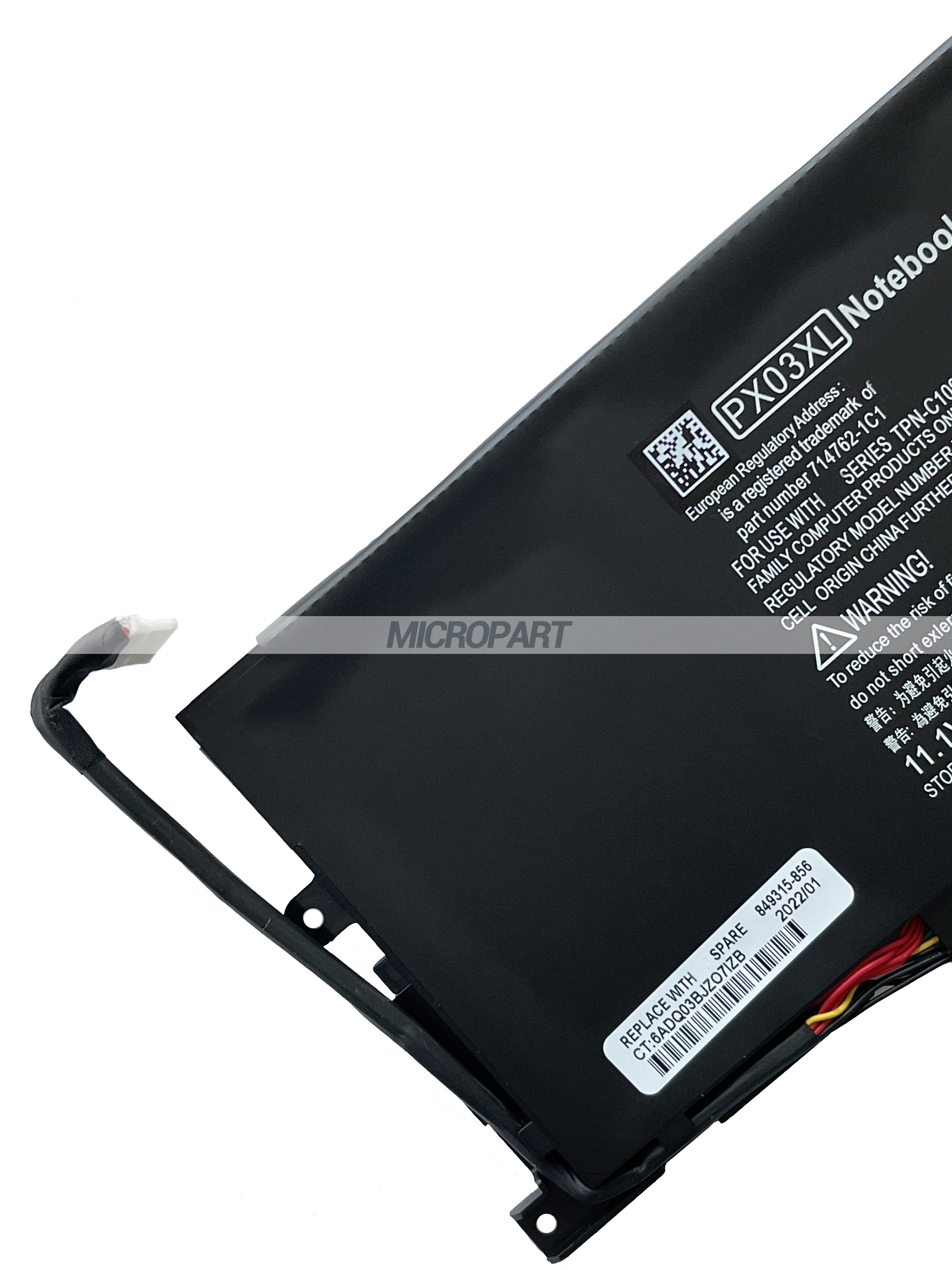 PX03XL 714762-1C1 HSTNN-IB4P Laptop Battery Replacement for Envy Touchsmart 14 Sleekbook