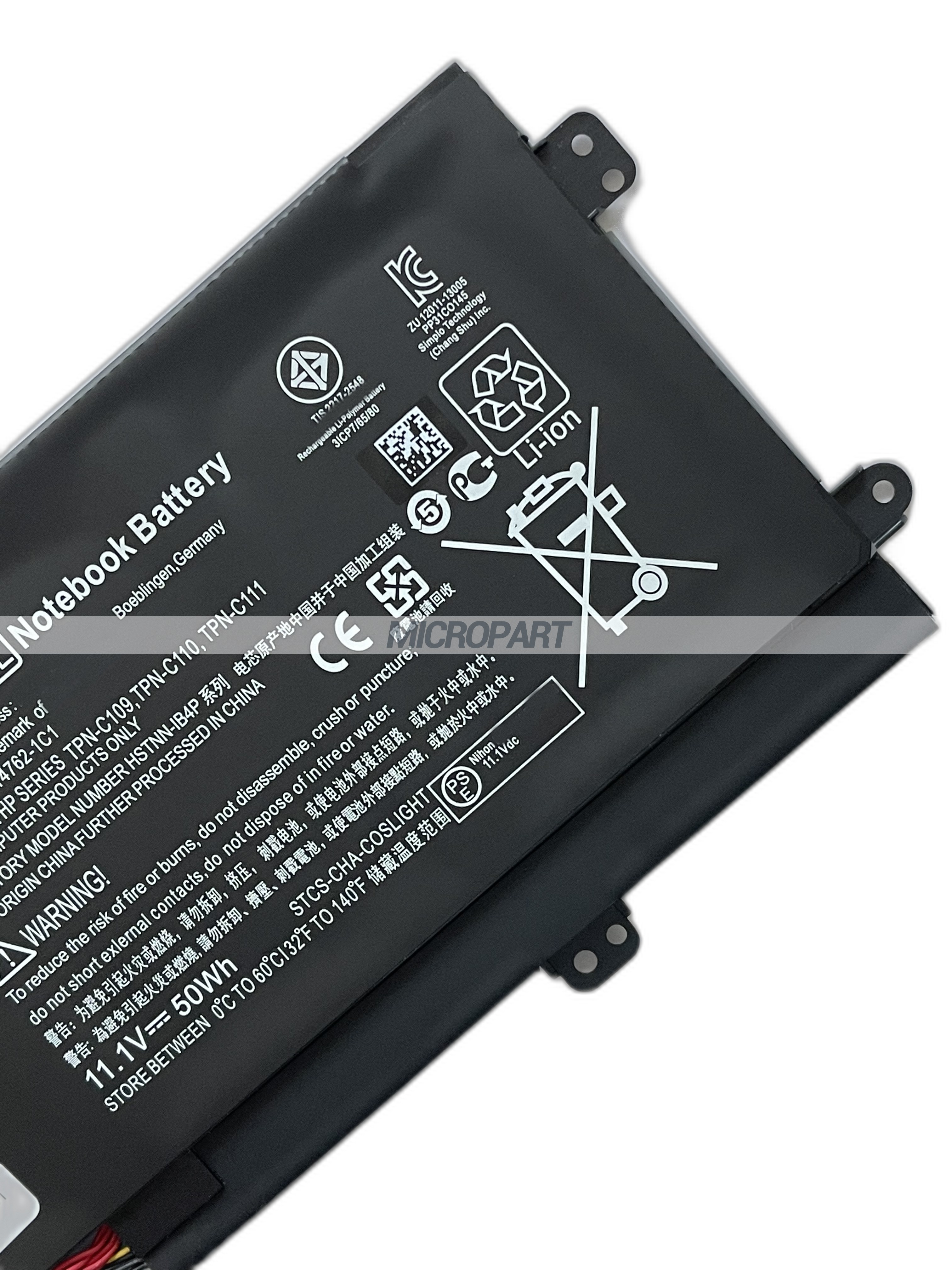 PX03XL 714762-1C1 HSTNN-IB4P Laptop Battery Replacement for Envy Touchsmart 14 Sleekbook