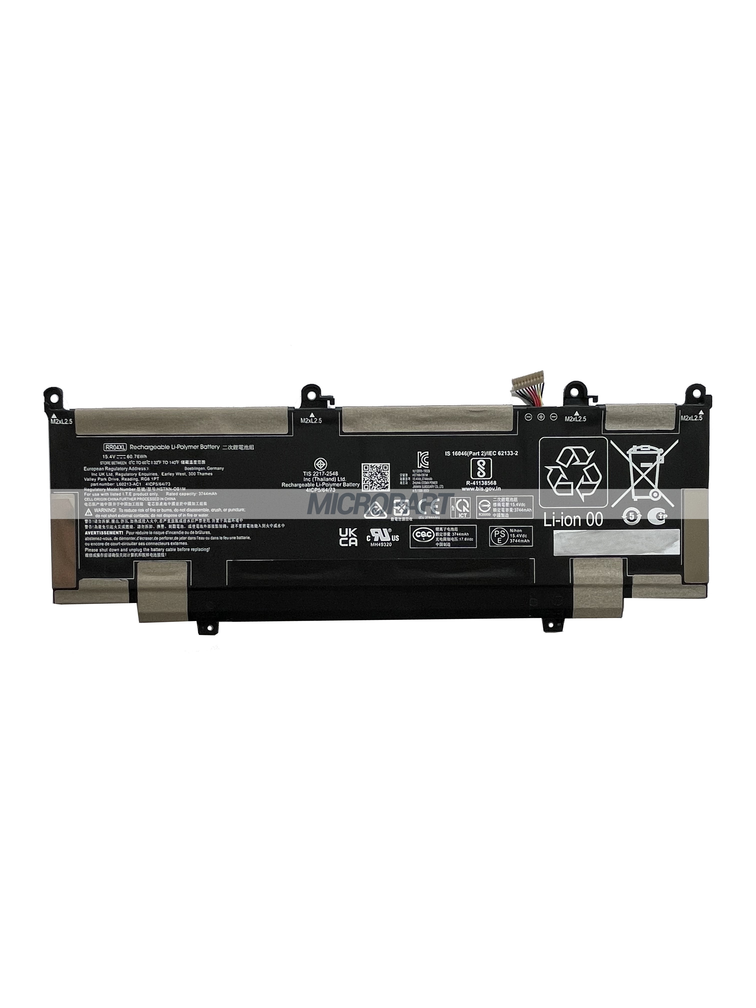 RR04XL L60213-AC1 HSTNN-OB1M Laptop Battery Replacement for Spectre x360 13-aw