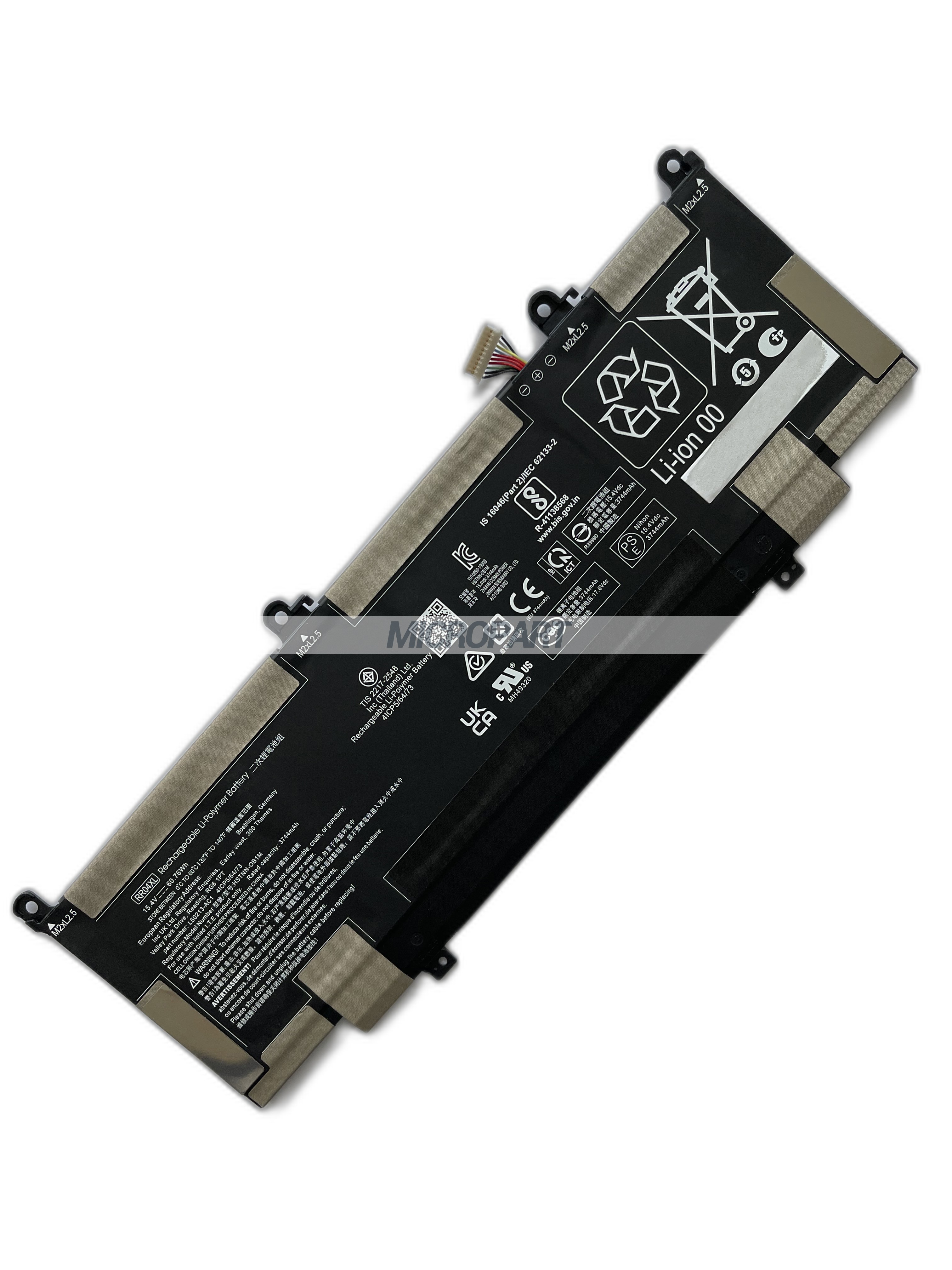 RR04XL L60213-AC1 HSTNN-OB1M Laptop Battery Replacement for Spectre x360 13-aw