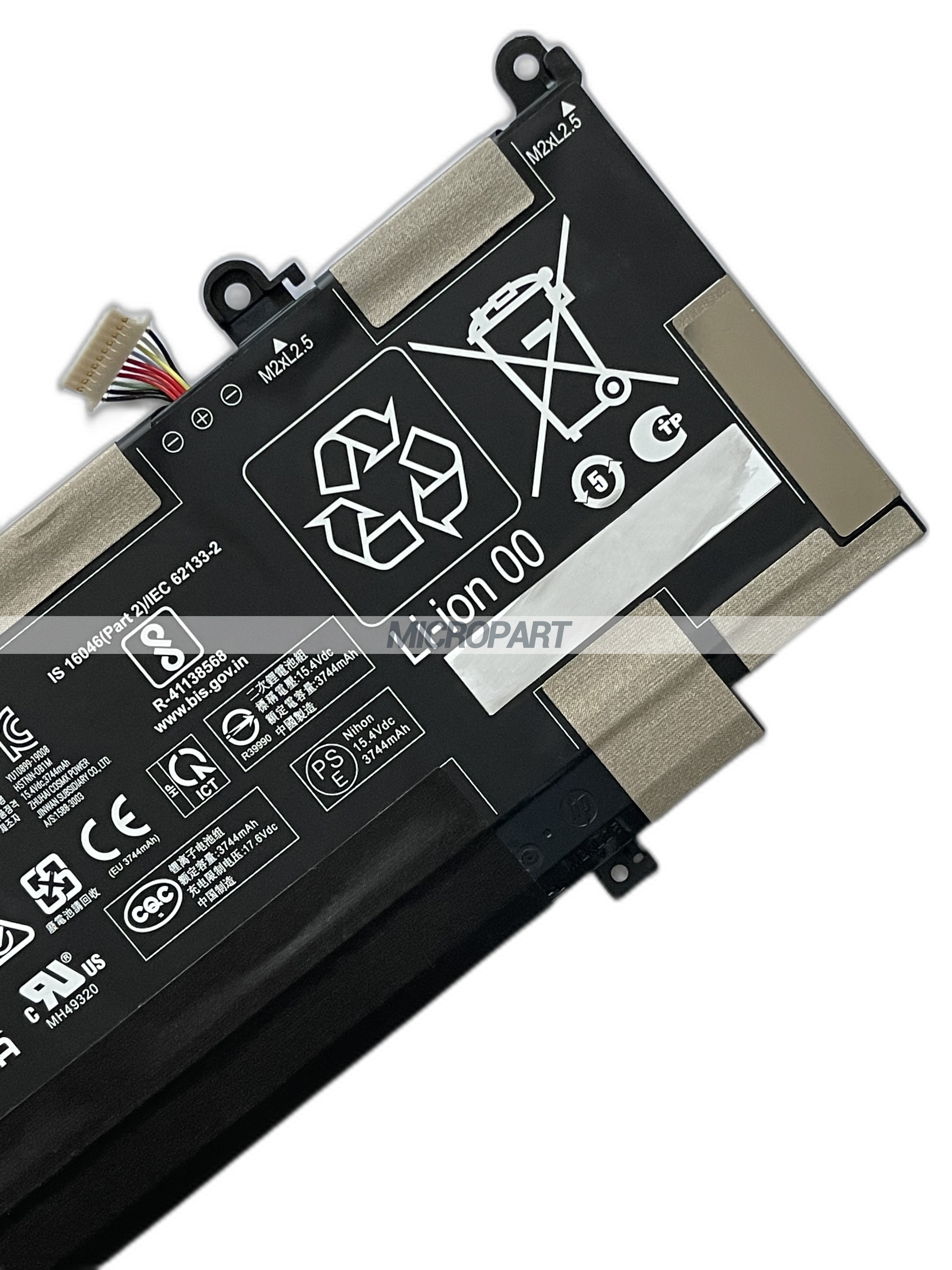 RR04XL L60213-AC1 HSTNN-OB1M Laptop Battery Replacement for Spectre x360 13-aw