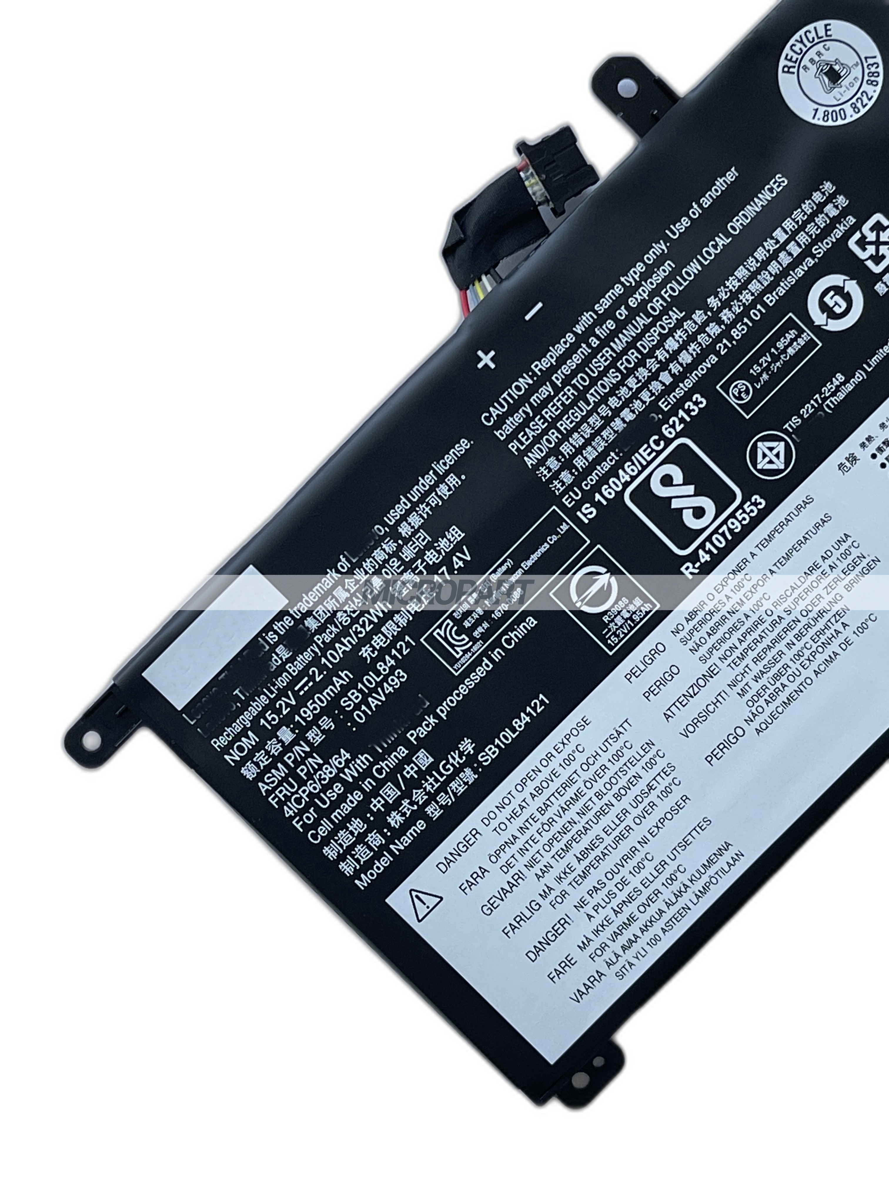 01AV493 00UR892 Laptop Battery Replacement for ThinkPad P51s ThinkPad P52s ThinkPad T570 ThinkPad T580